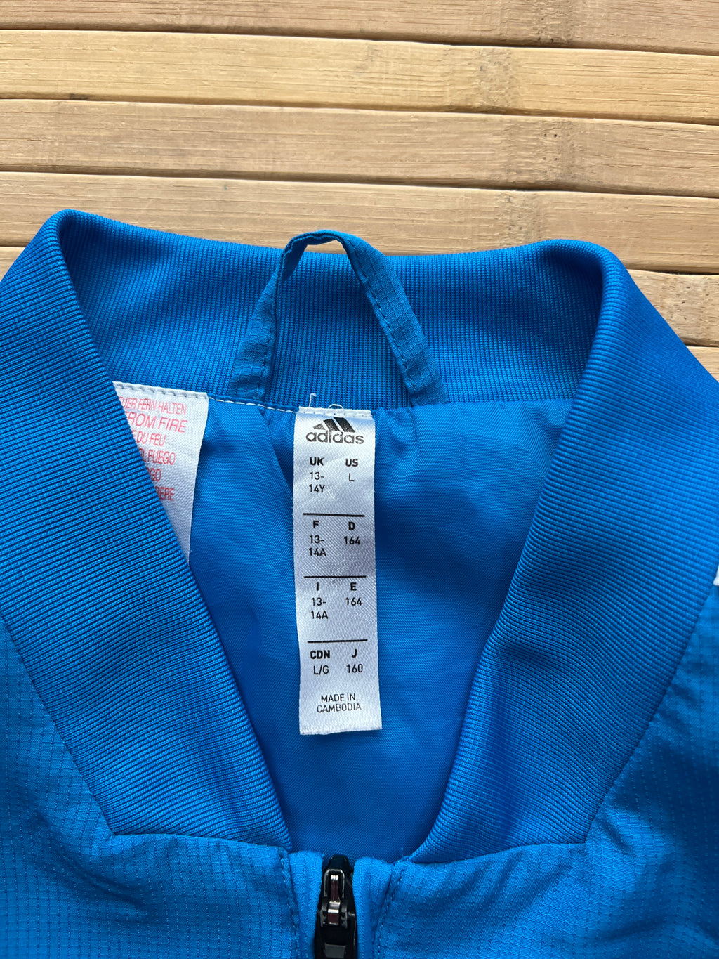 Adidas Real Madrid Zip Up (M)