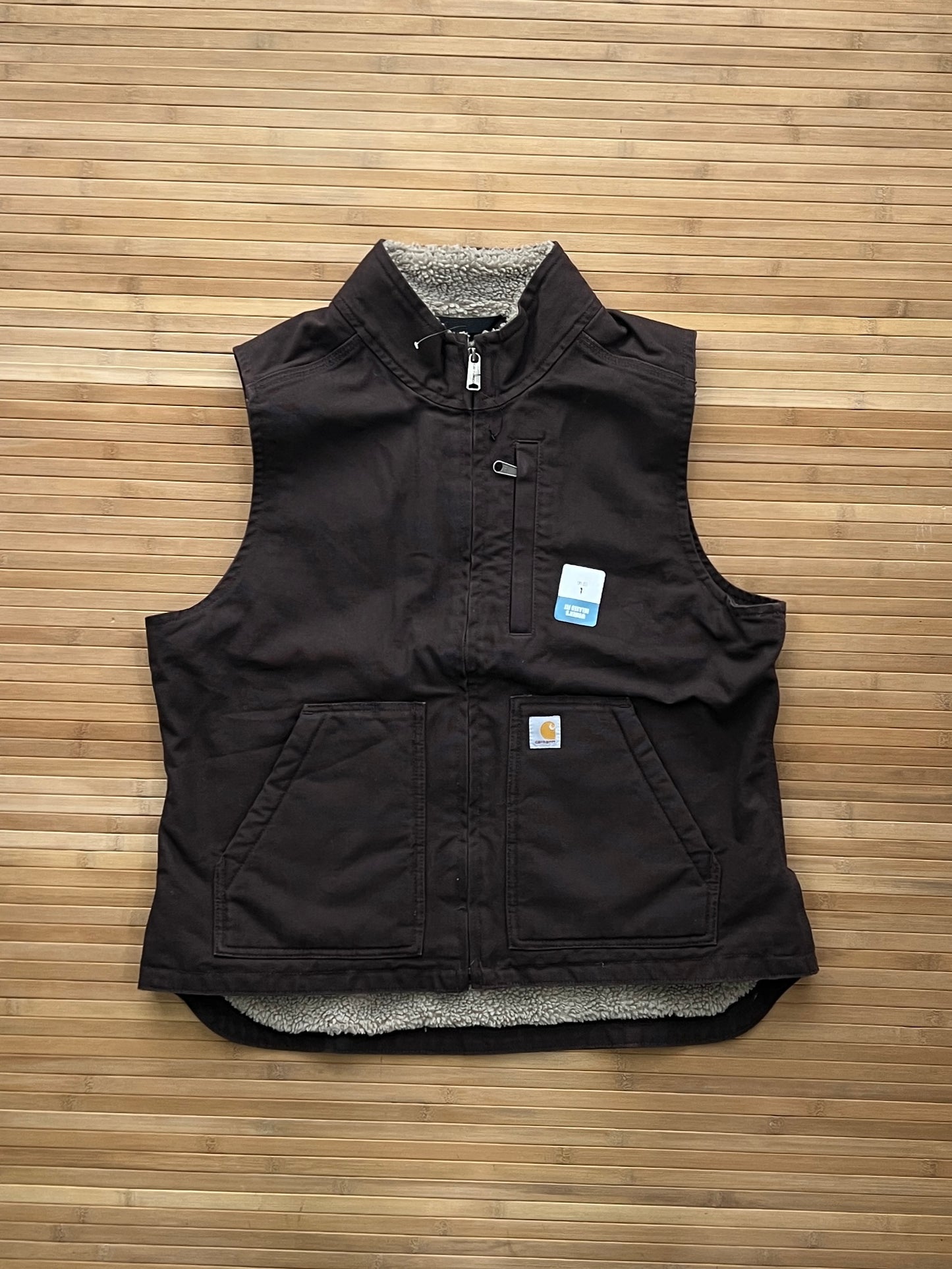 Carhartt Vest Sherpa Lining new with tags (L)