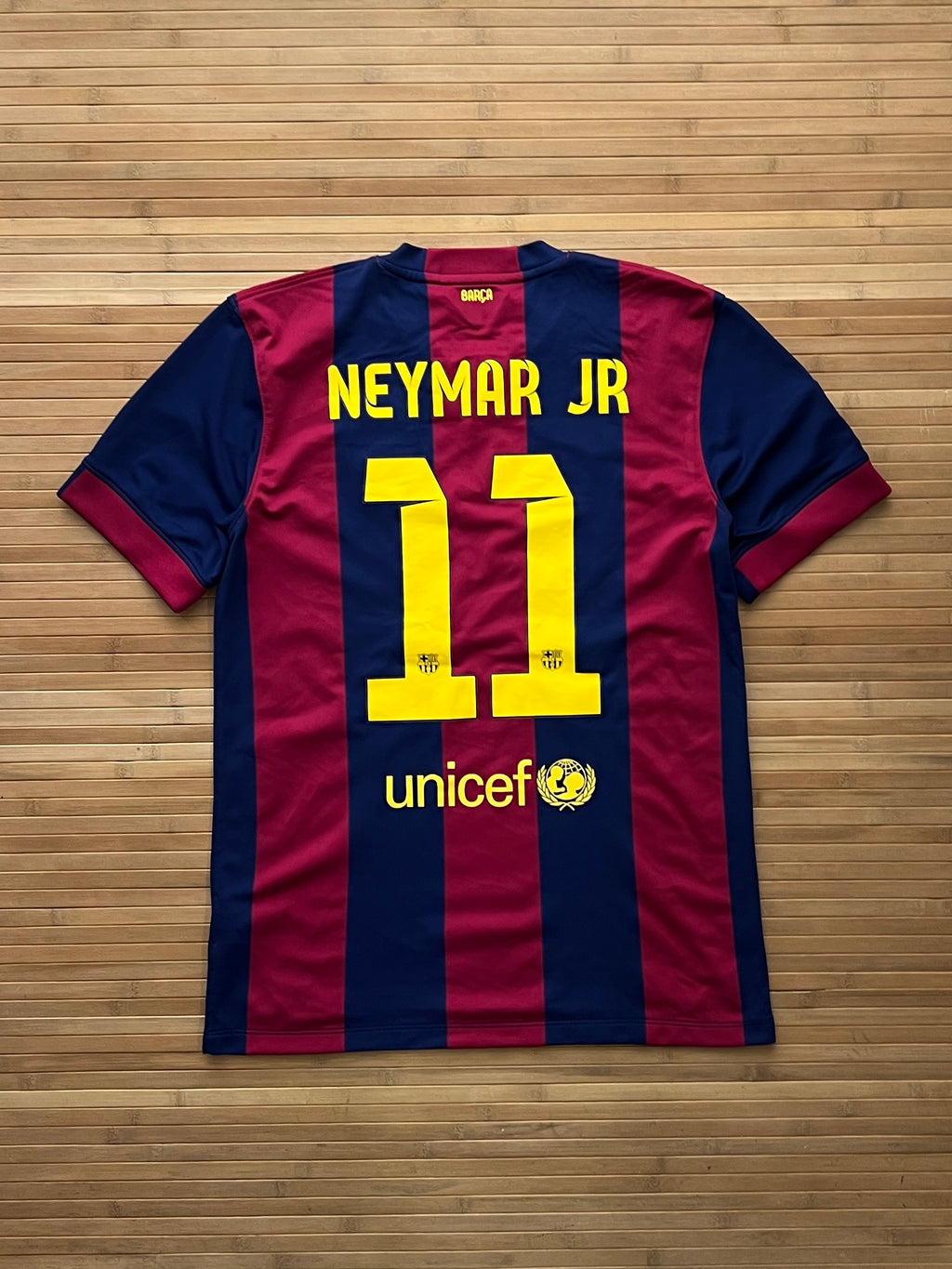 Neymar Jr Barcelona 2014-2015 Home Jersey (M)