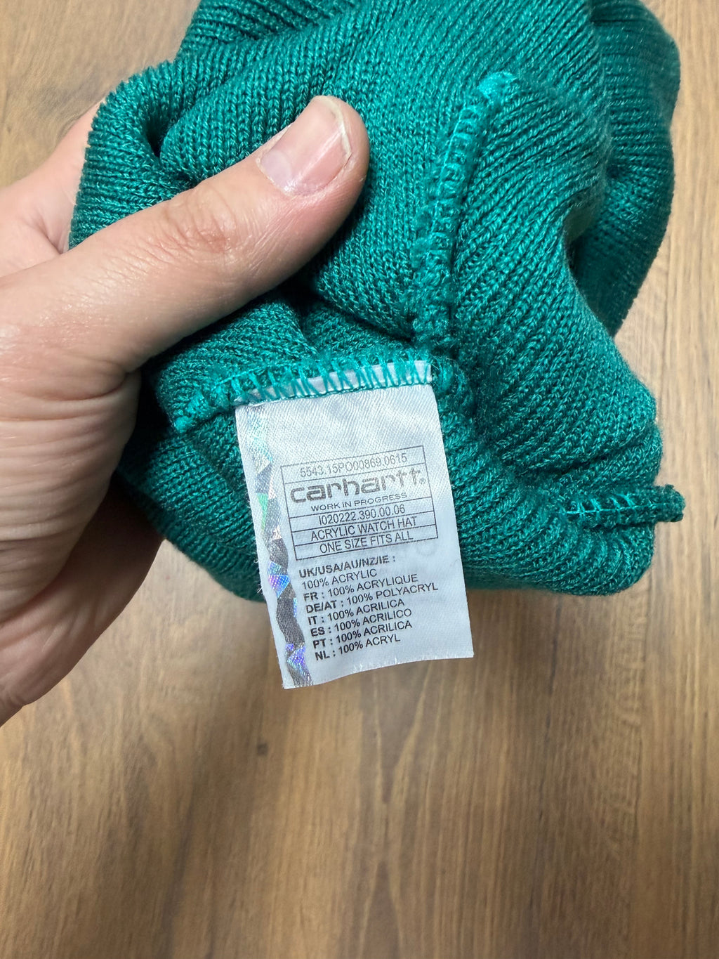 Carhartt Turqoise Beanie