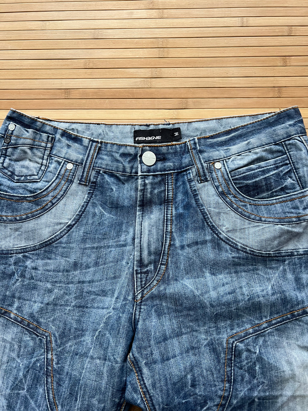 Fishbone Double Knees Jorts (34)