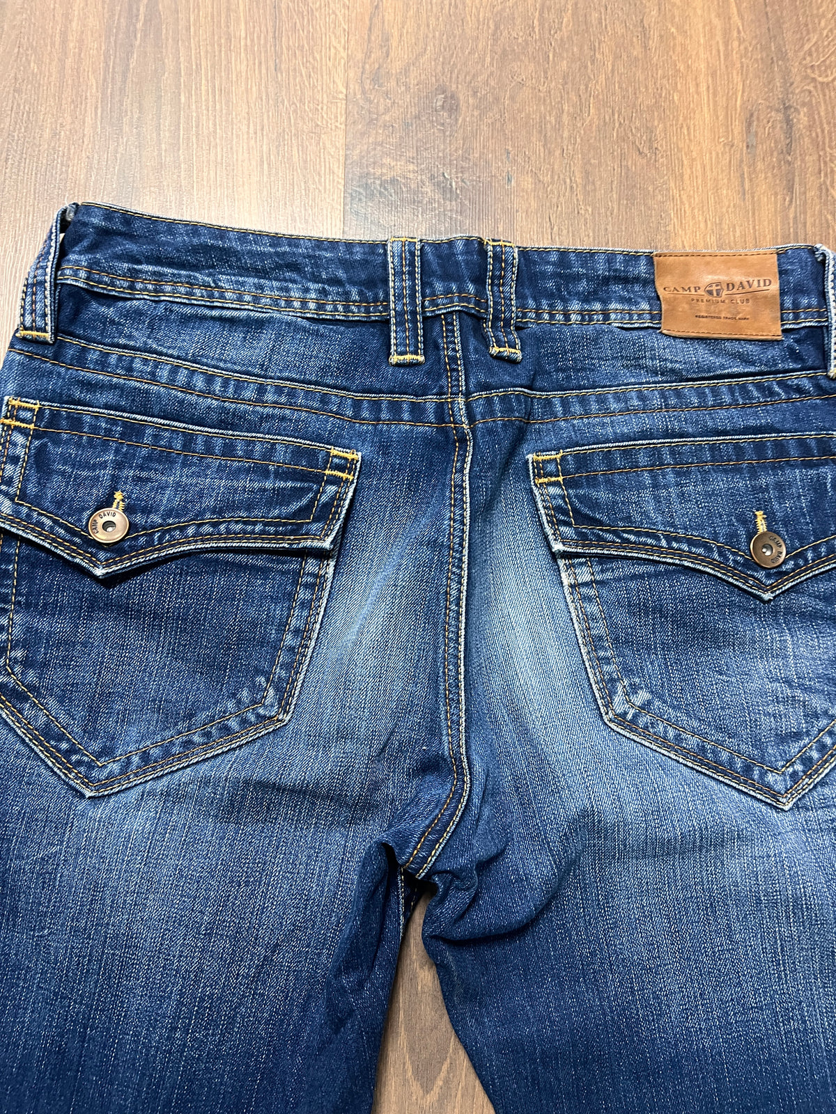 Camp David Dark Blue Y2K jeans(36x30)