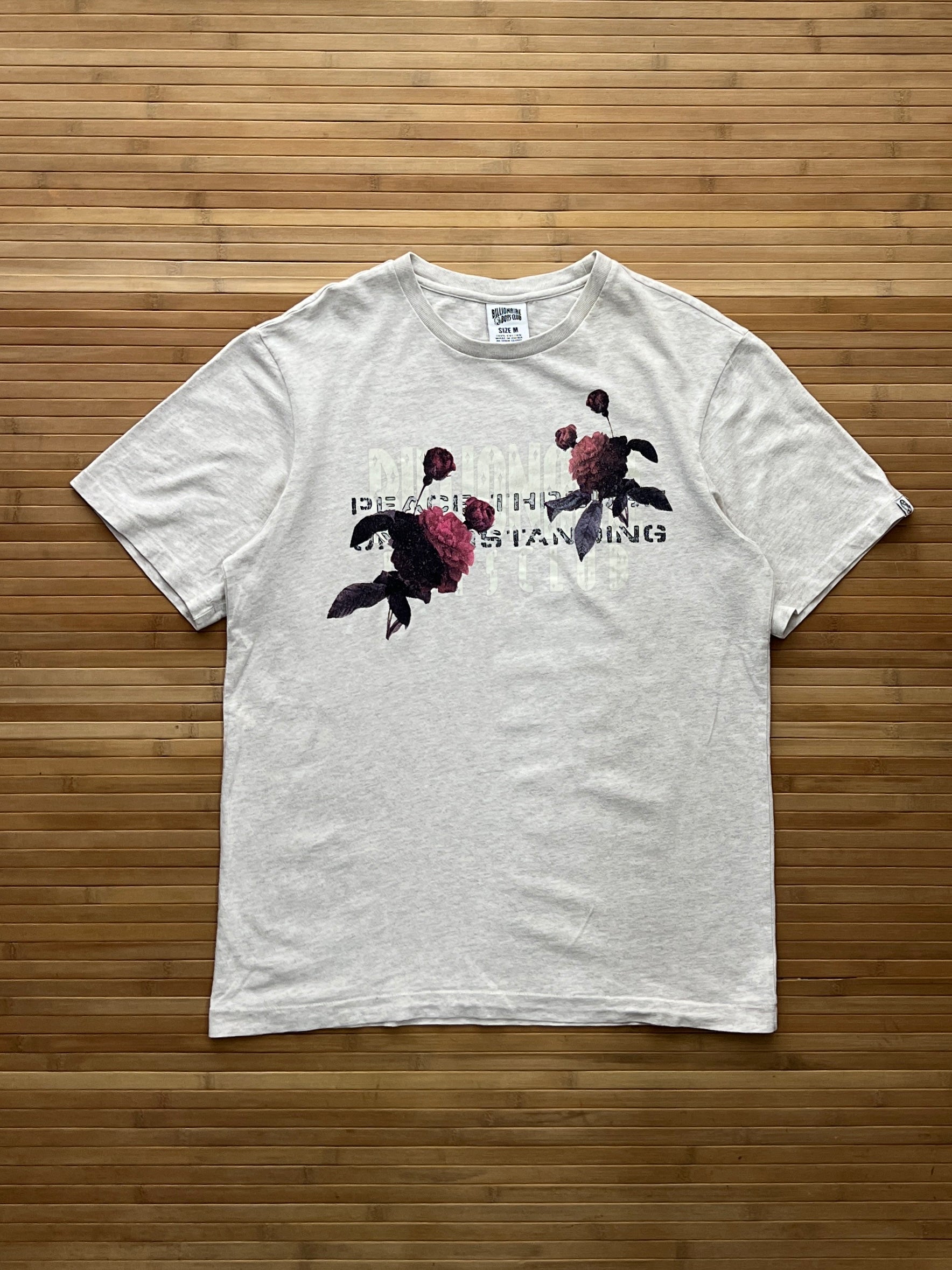 Billionaire Boys Club Roses Tshirt (M)