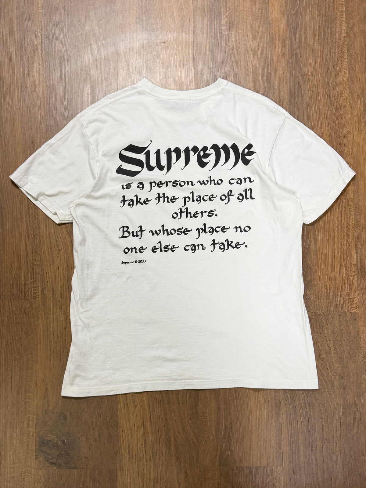 Supreme Asia Person Tshirt (L)