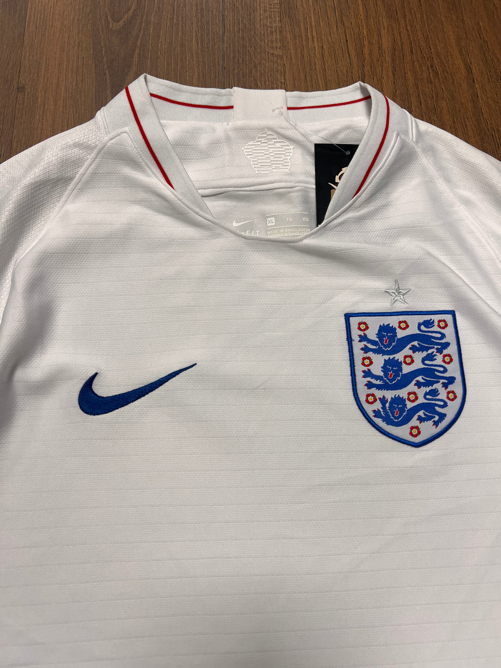 2018/19 Englans Home Jersey (L)