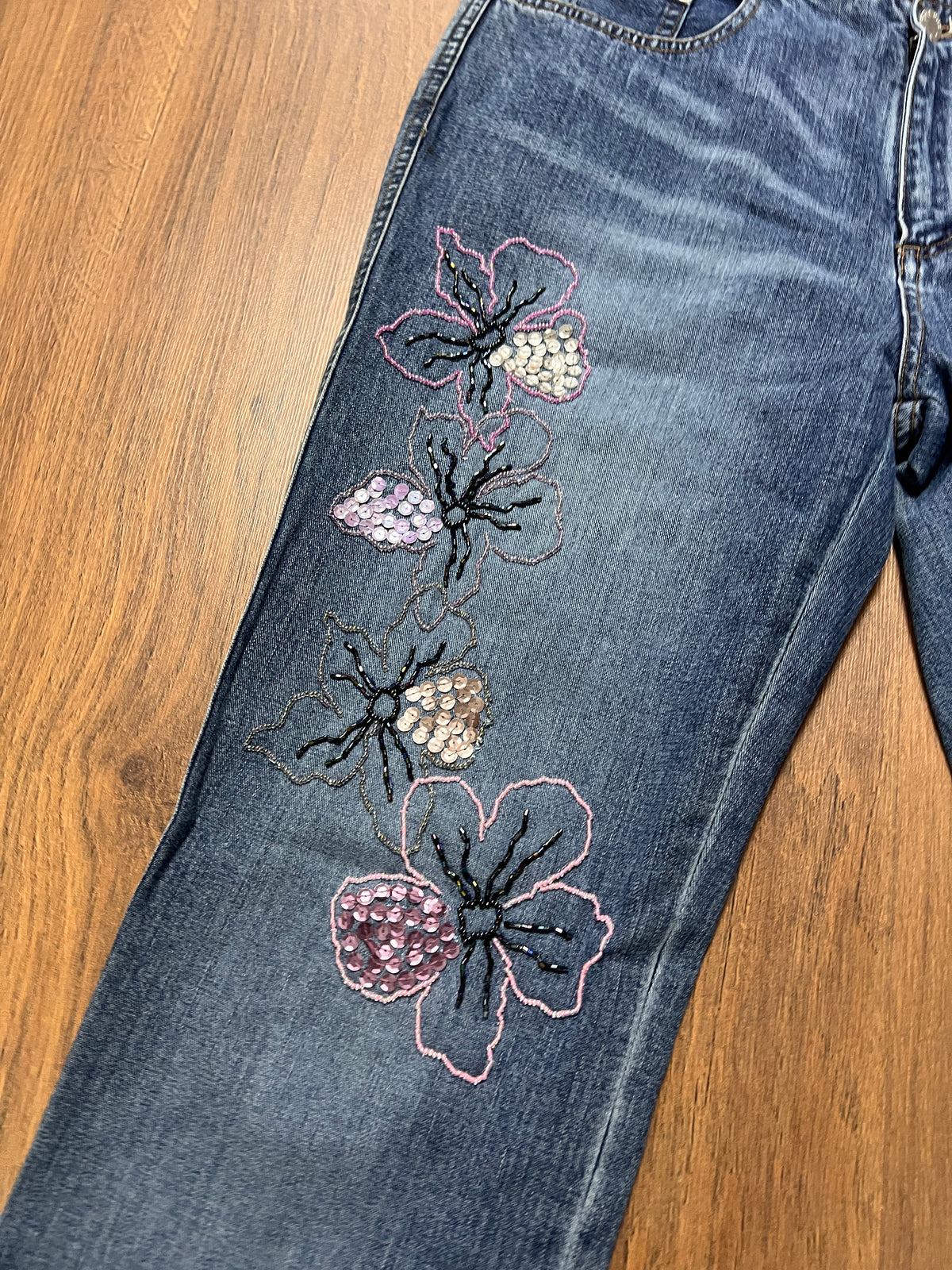 Y2K Flower Per Una Jeans 🙋‍♀️(30x30)