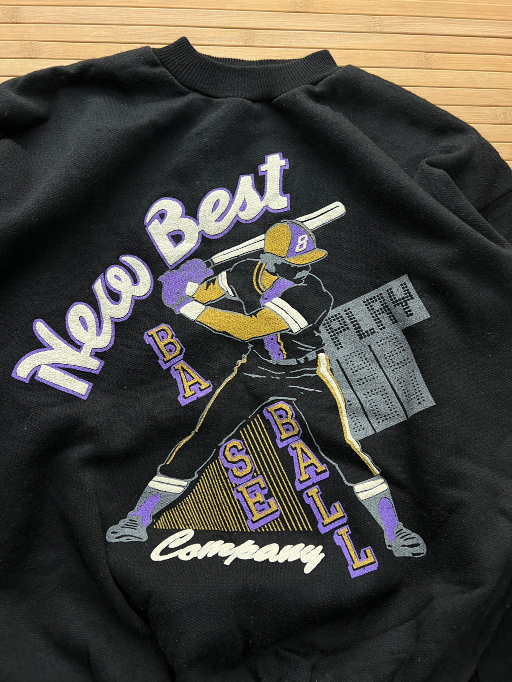 Baseball Vintage Sweater (S)