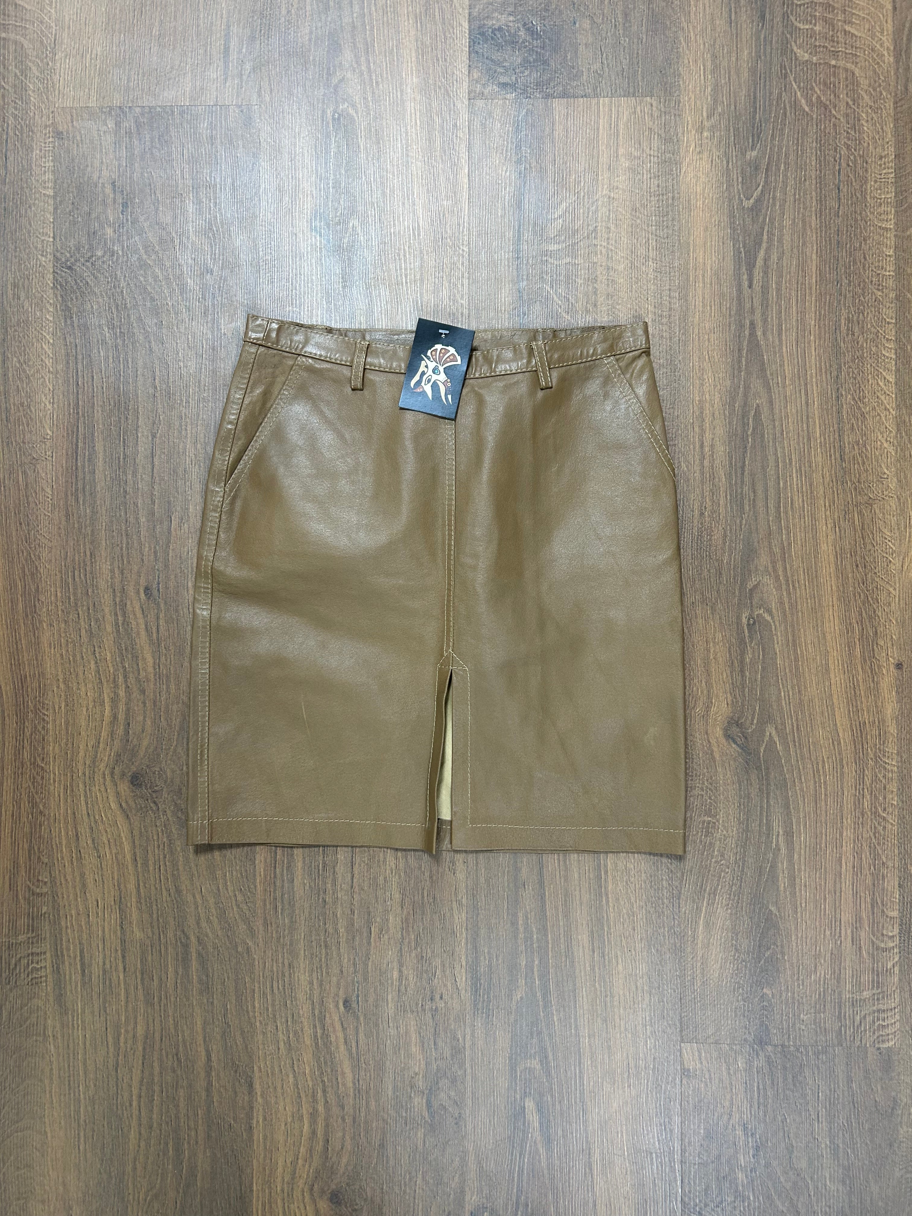 Real Leather Skirt (28)