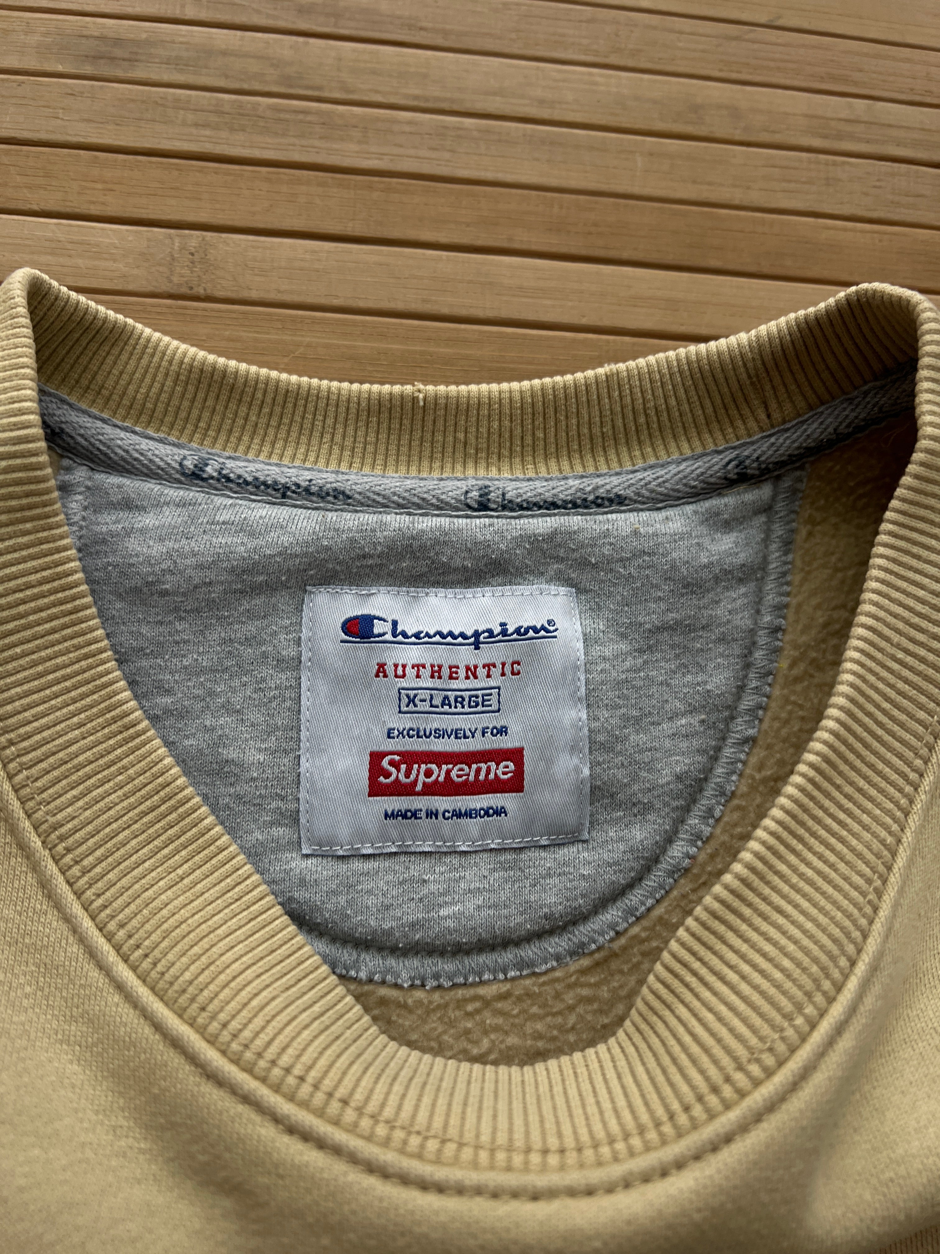 Supreme x Champion Sweater( XL)