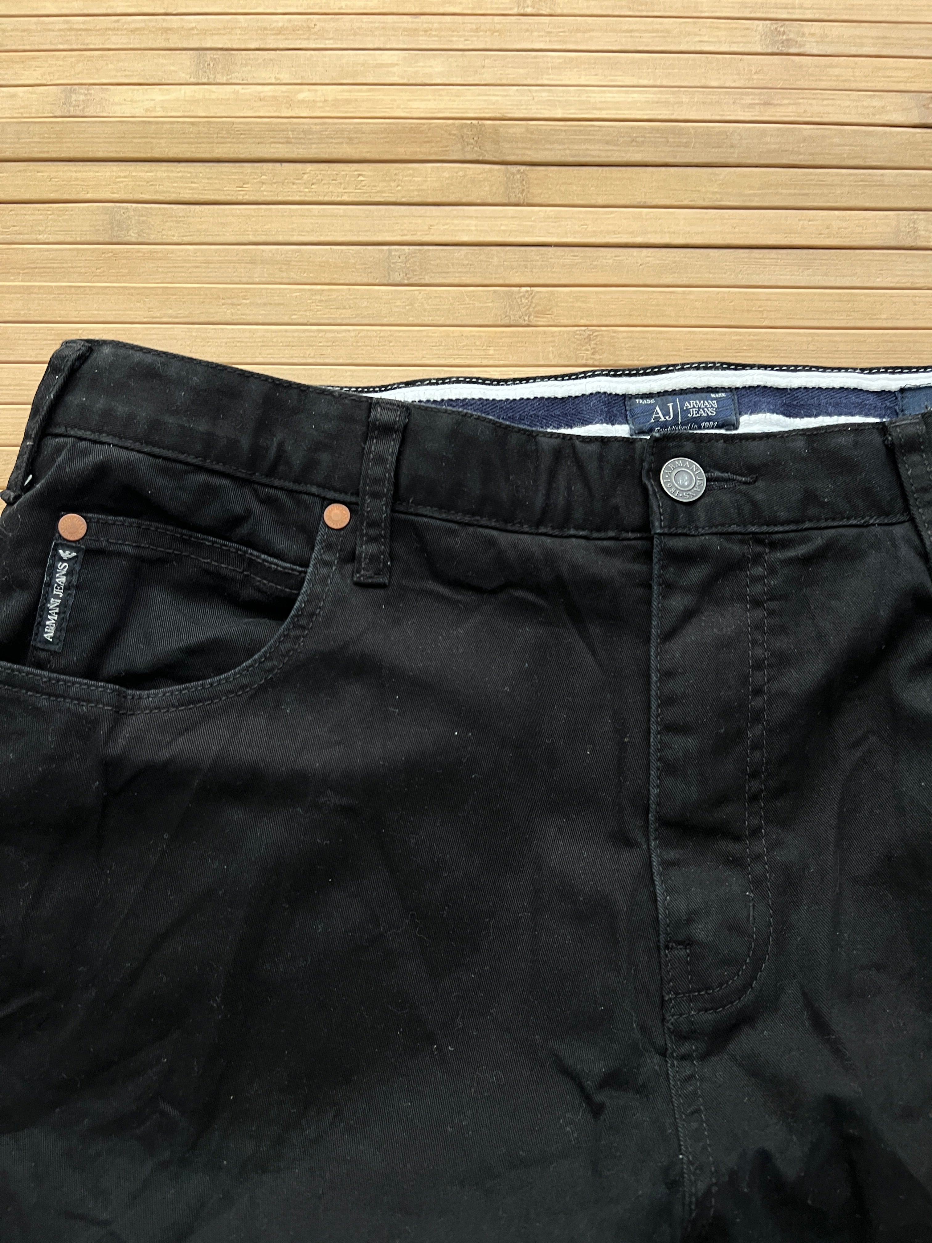 Armani Black Jeans (34x34)
