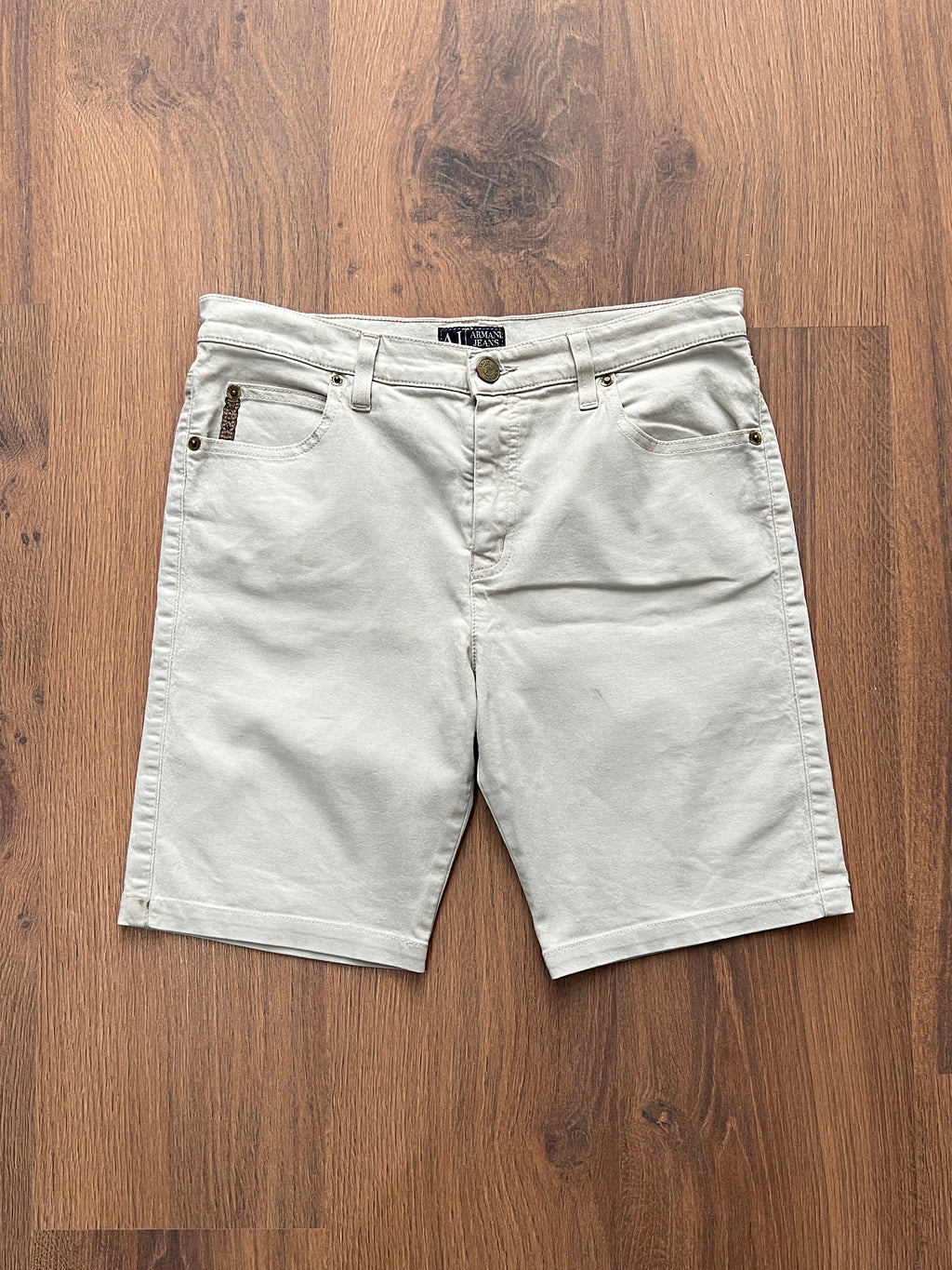 Armani Beige Jorts (28)