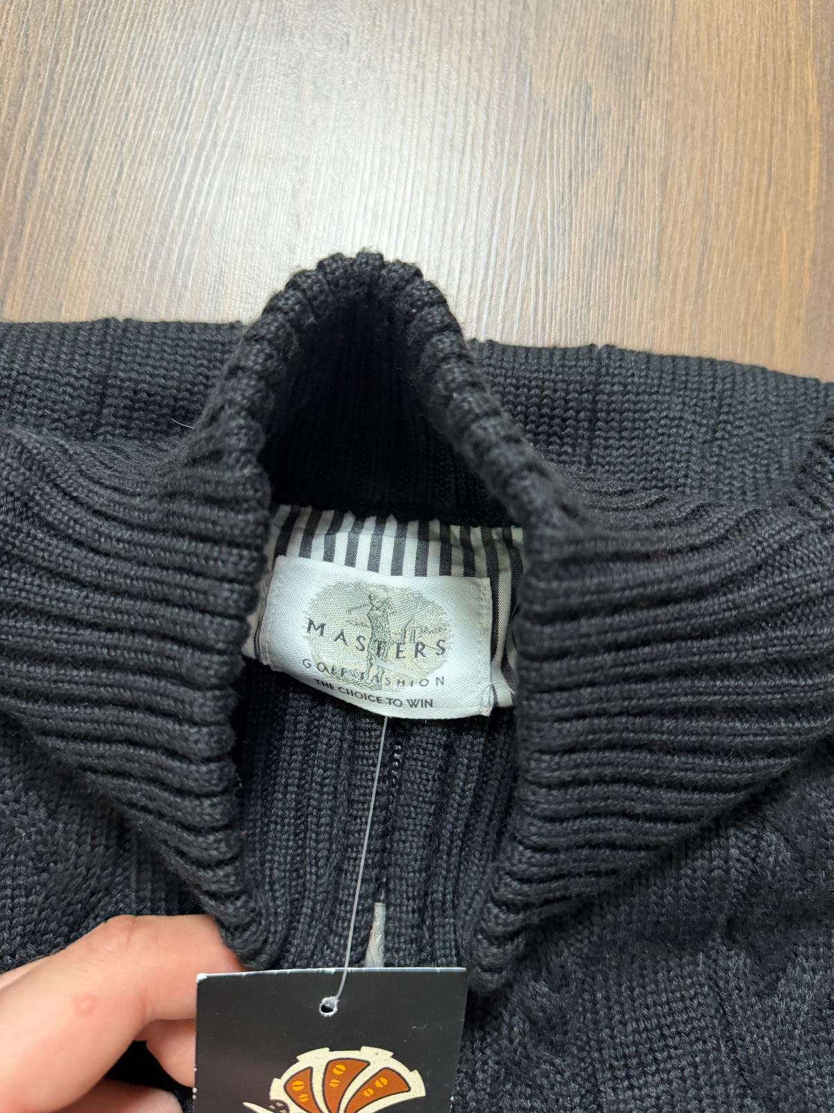 Masters Knit Quarter zip (S)
