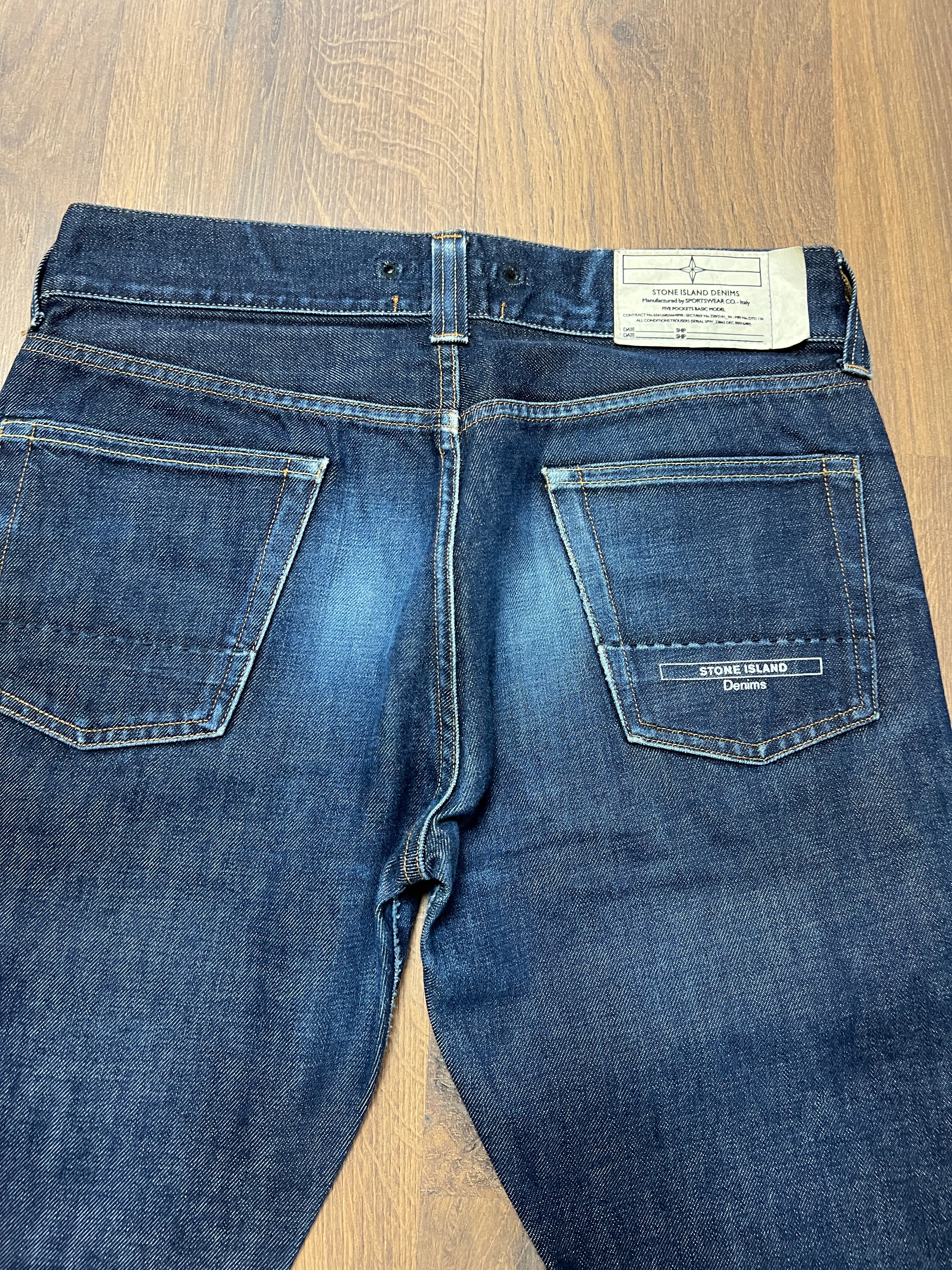 Stone island Raw Denim Jeans (32x32)