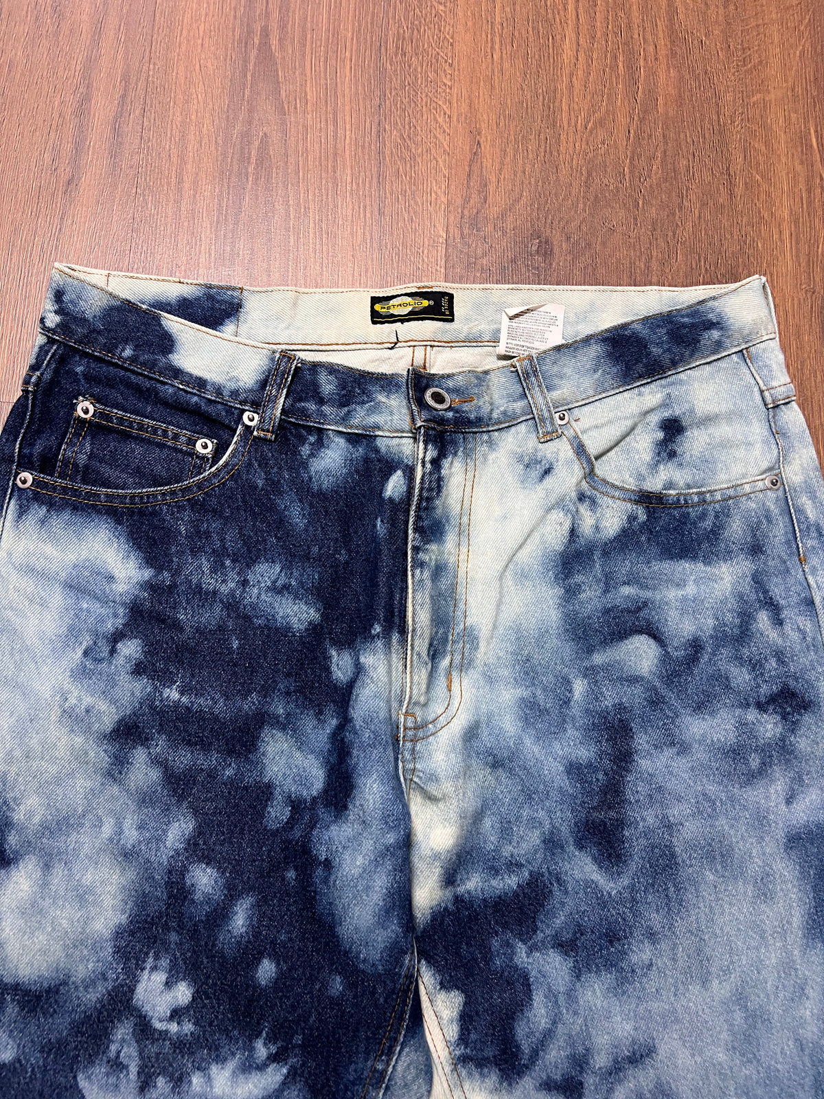 Petrolio Acid Wash Jeans(34x32)