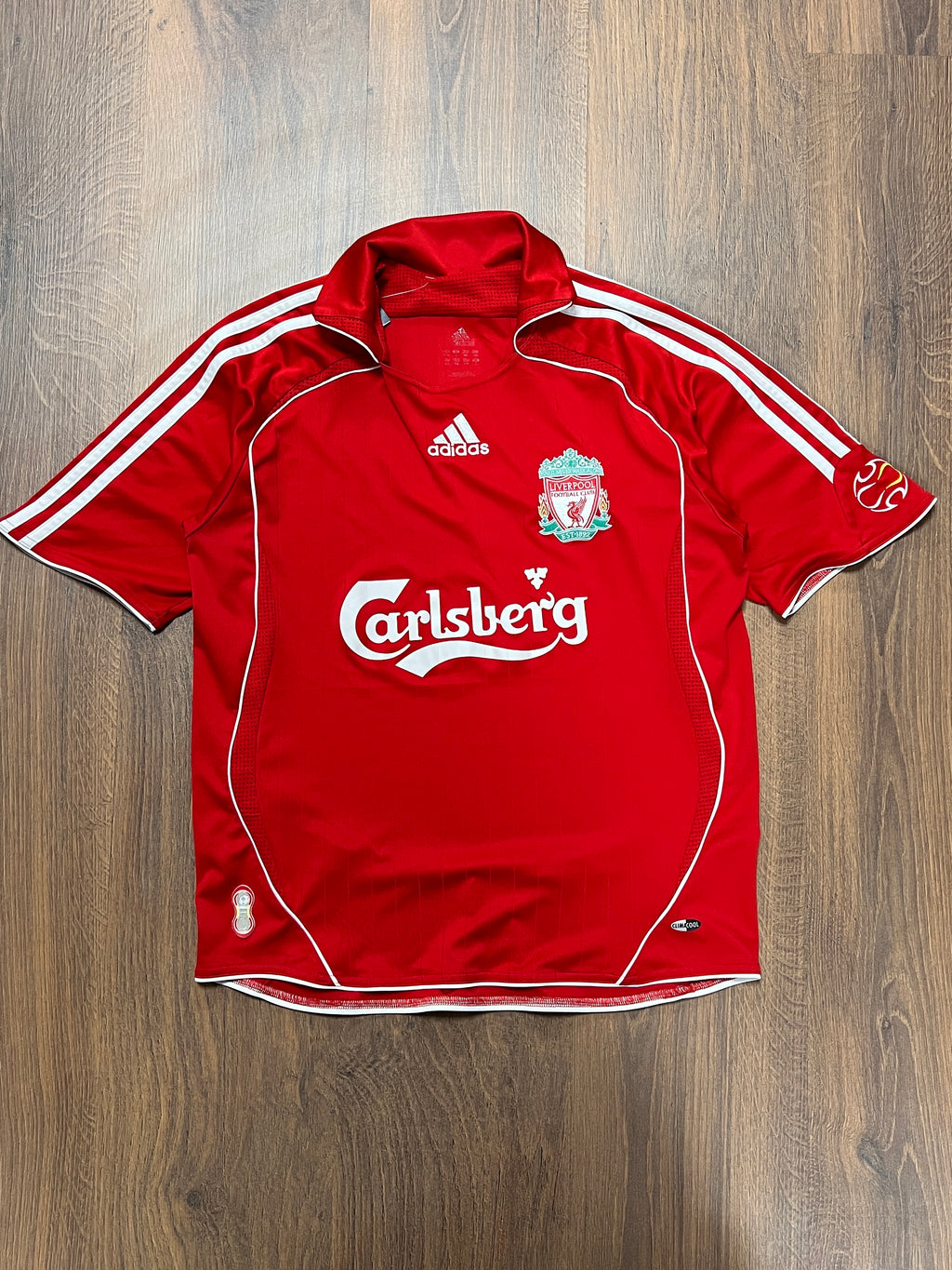 38-2006/08 Liverpool Home Jersey (Xs)