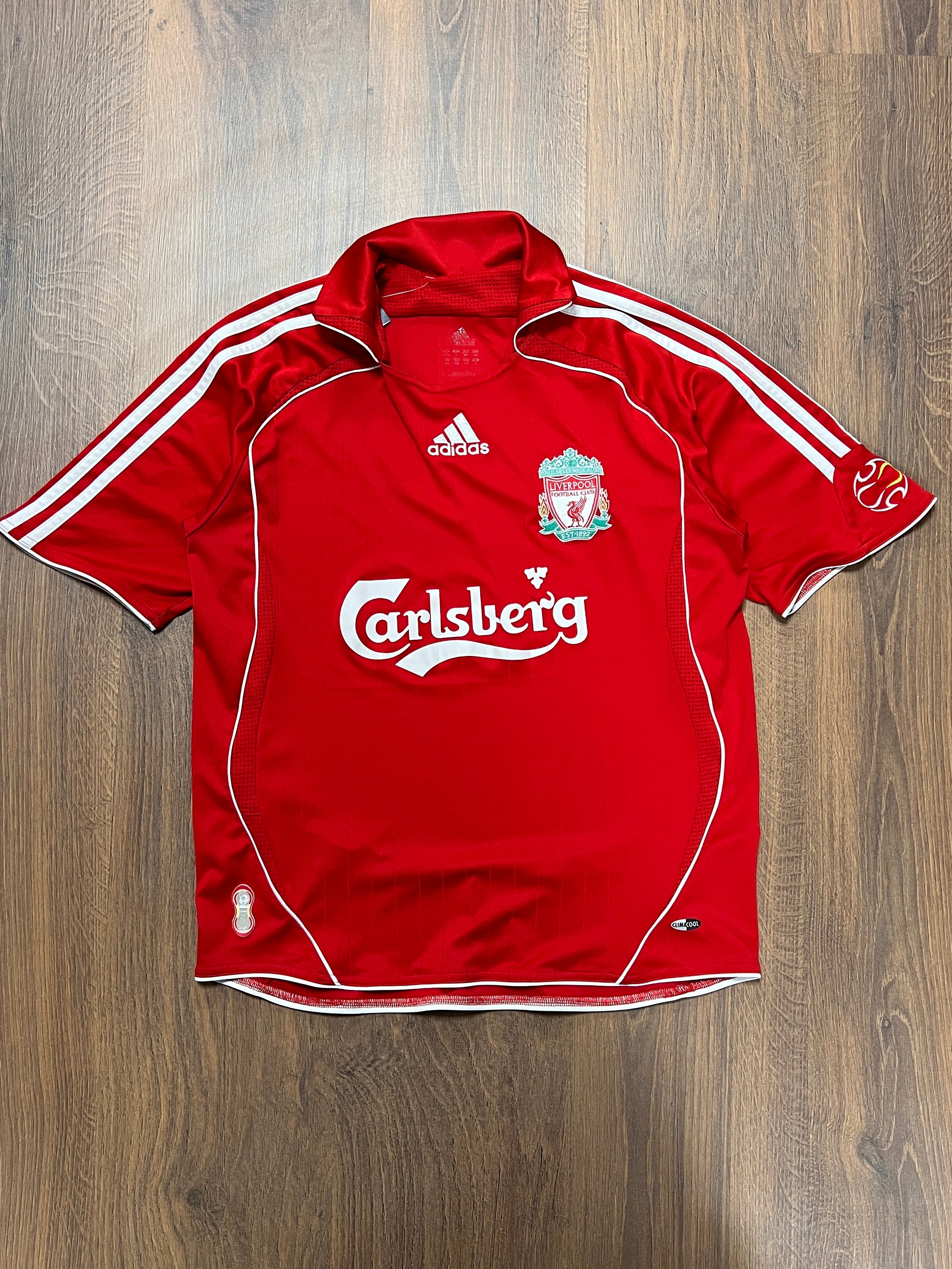 38-2006/08 Liverpool Home Jersey (Xs)
