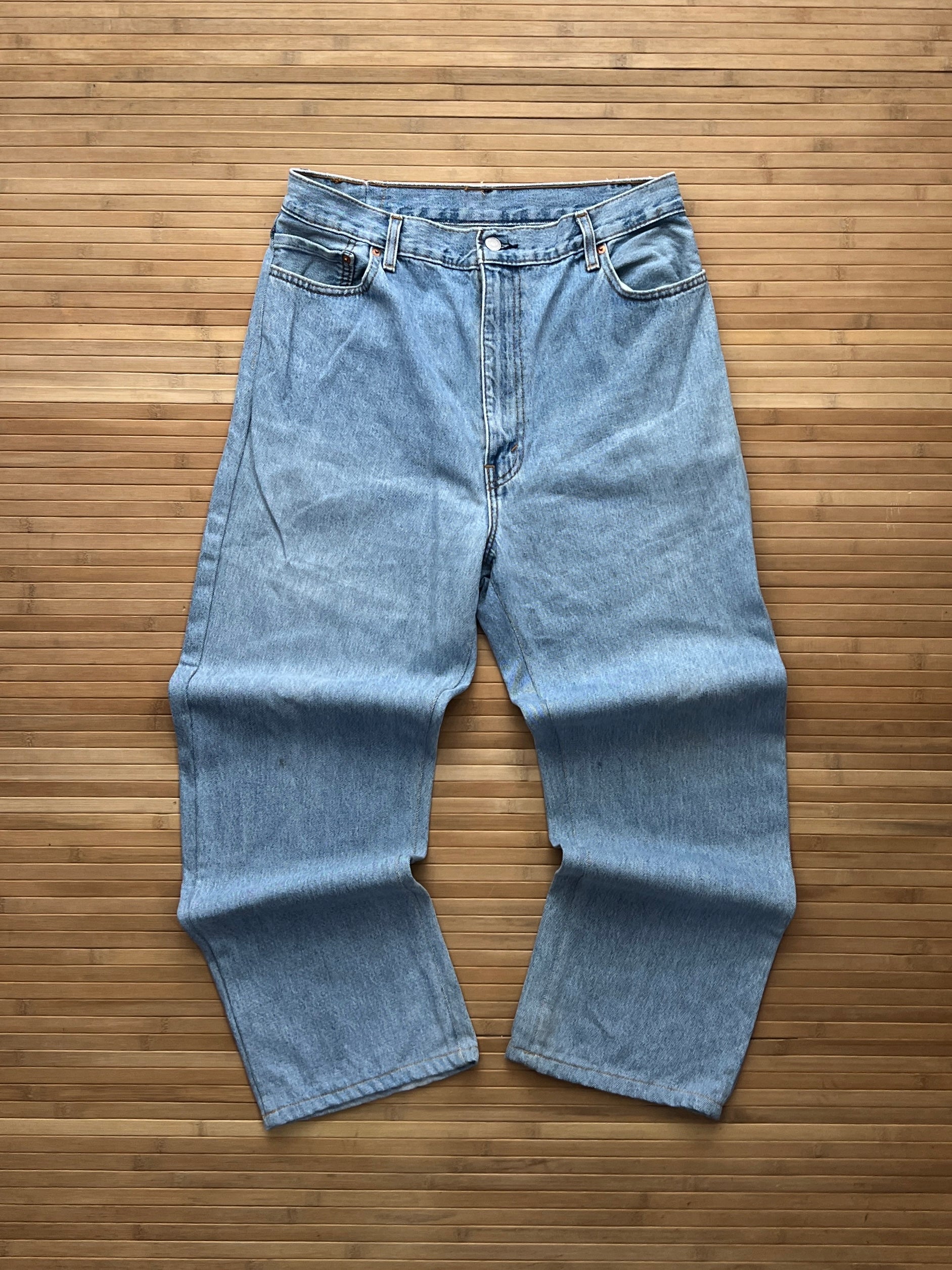 Levis 550 Baby Blue Jeans (30x30)