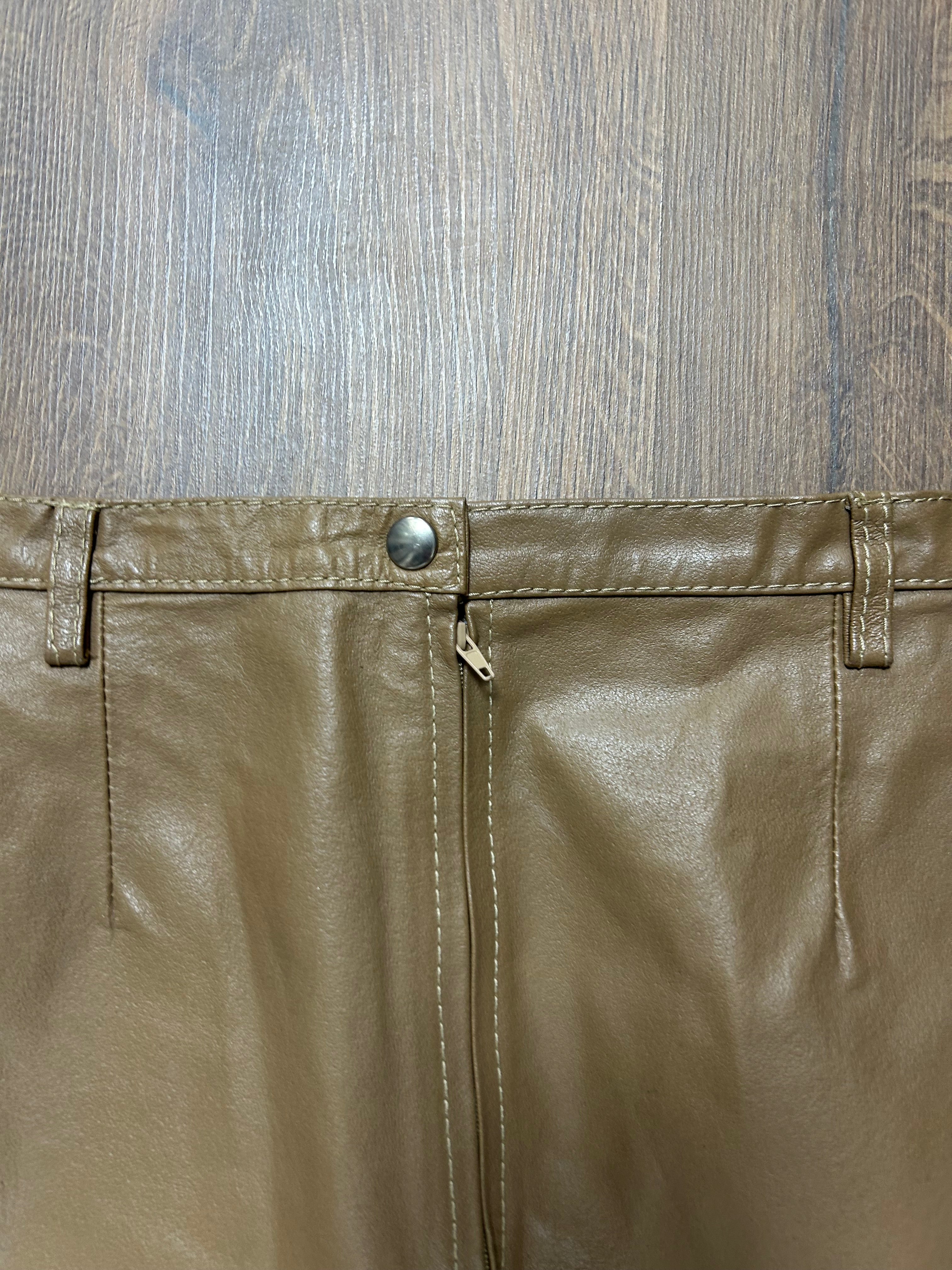 Real Leather Skirt (28)