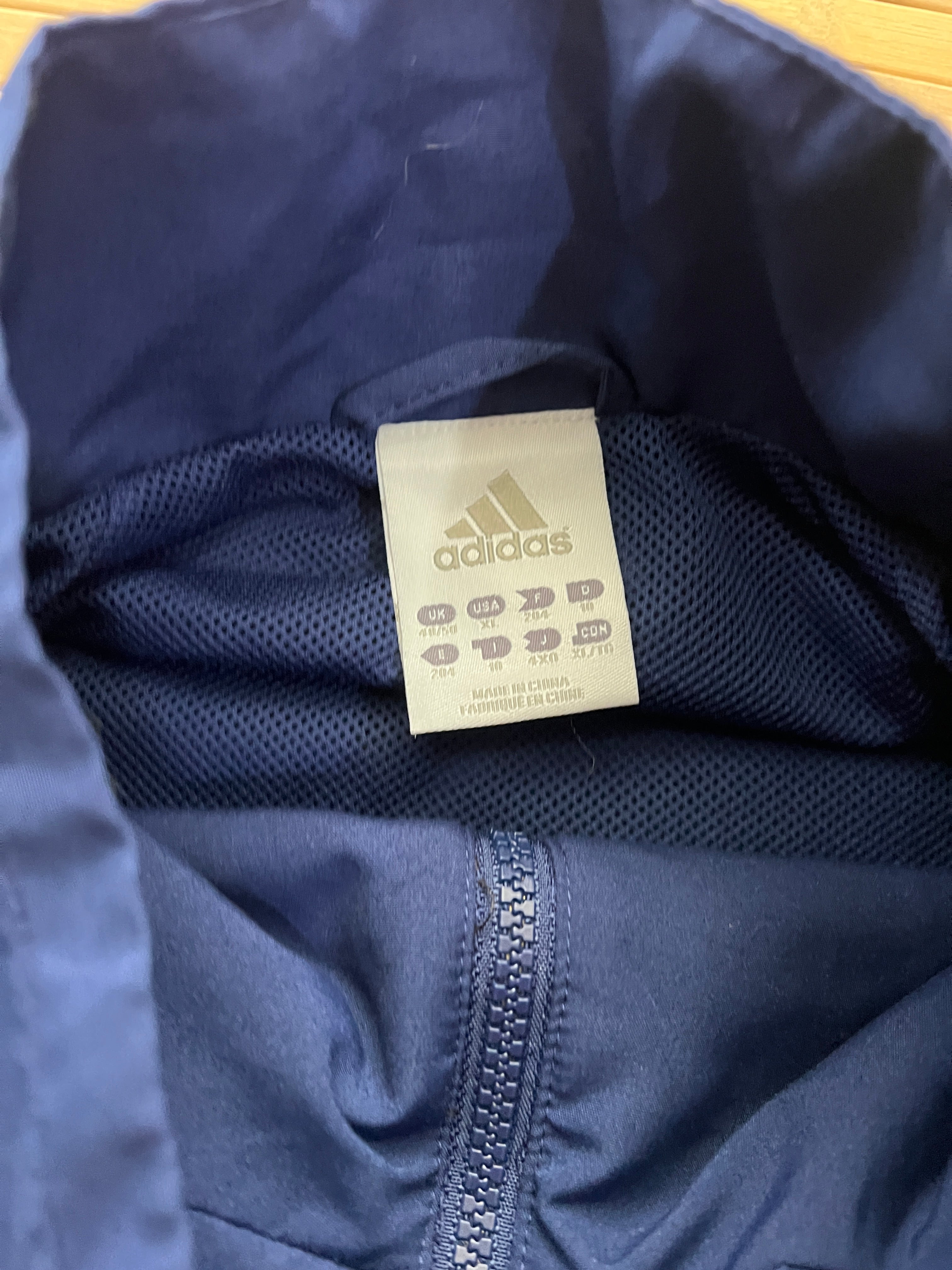 Adidas Shalke Zip Up (XL)