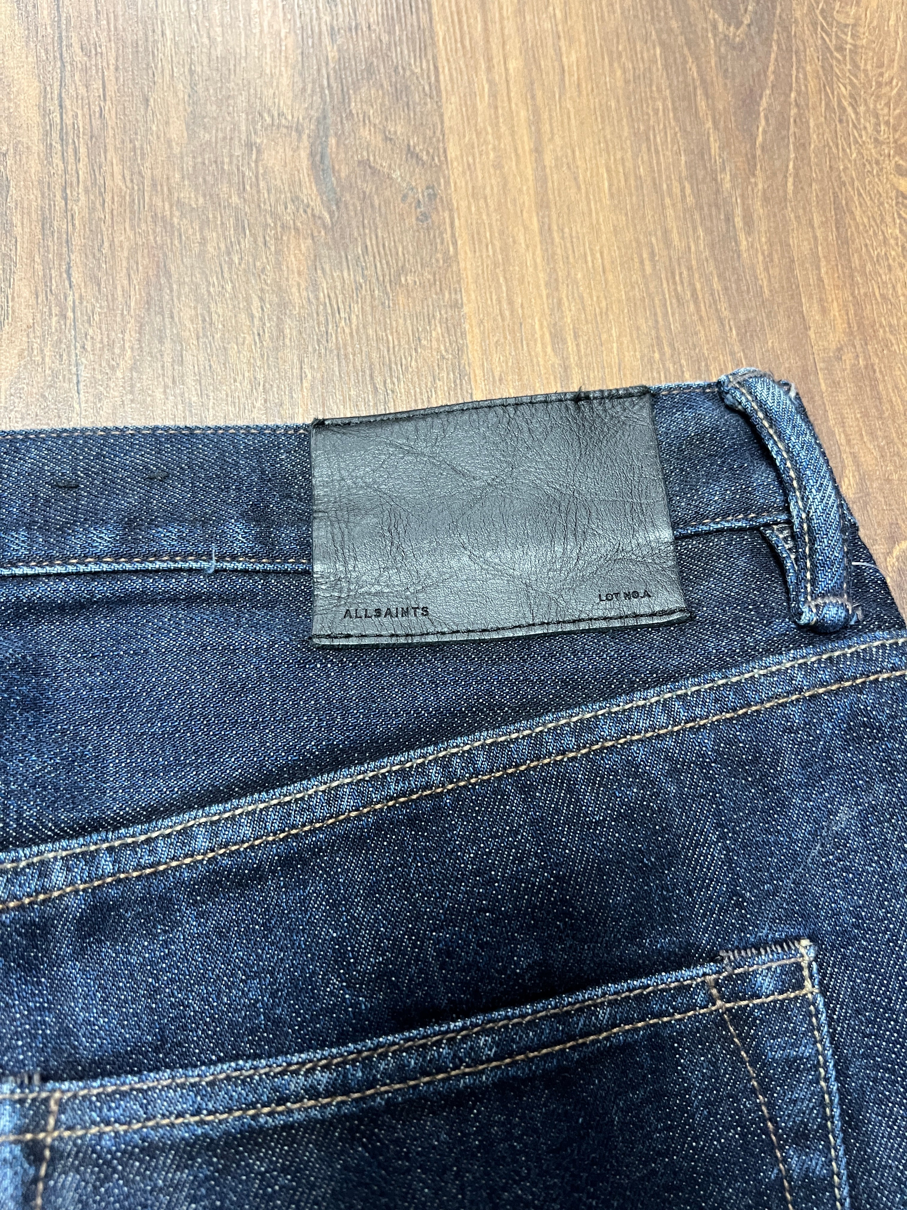 All Saints Salvaged Denim Jeans (36x30)