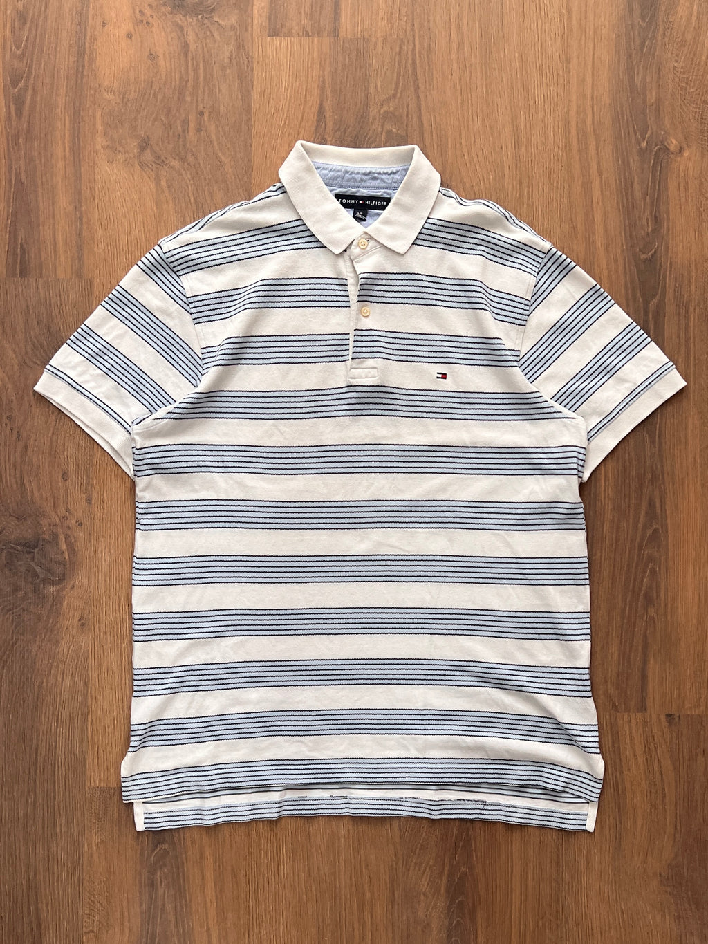 Tommy Hilfiger Striped Polo (L)