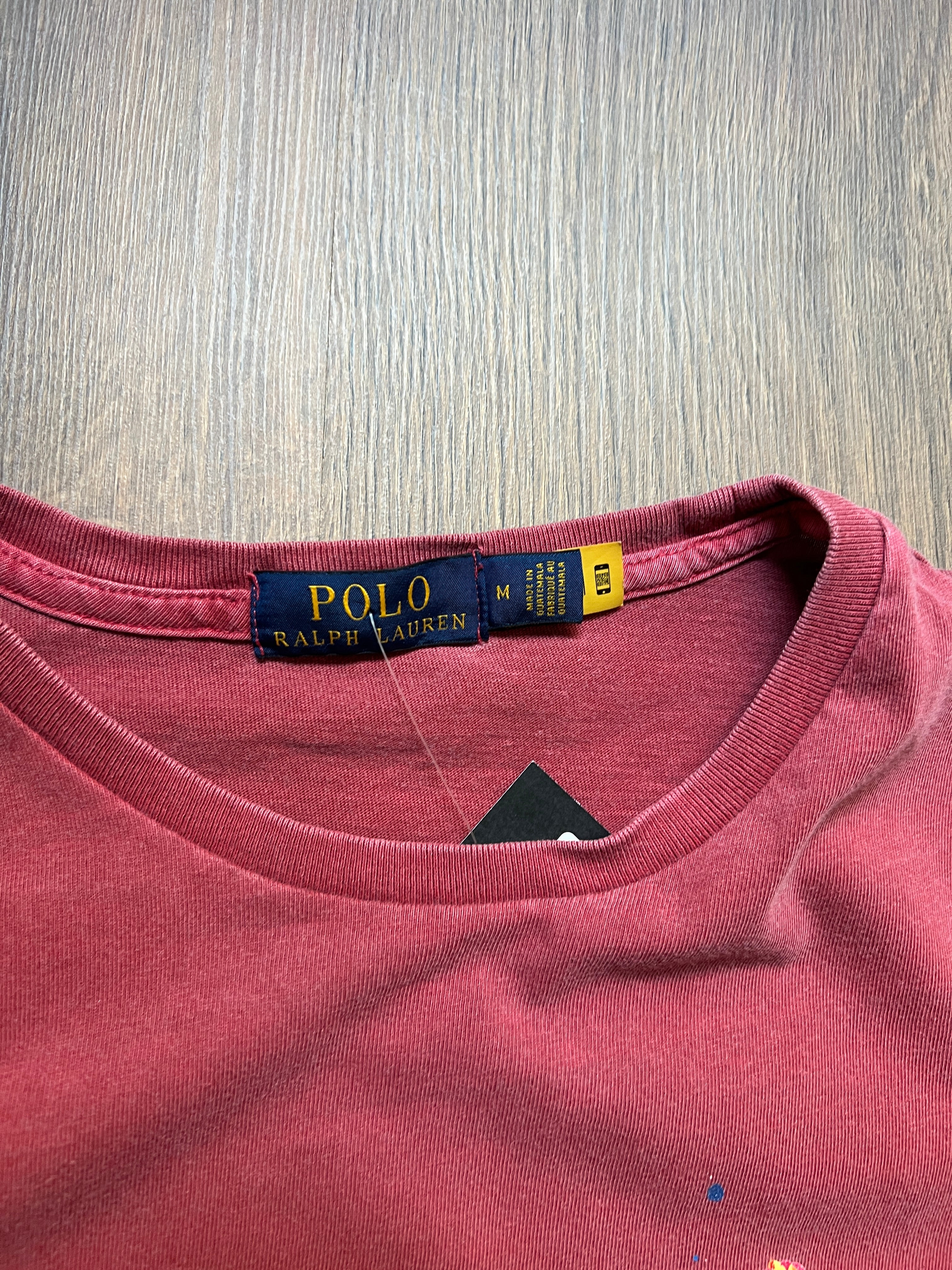 Polo Flowers Graphic Tshirt (L)