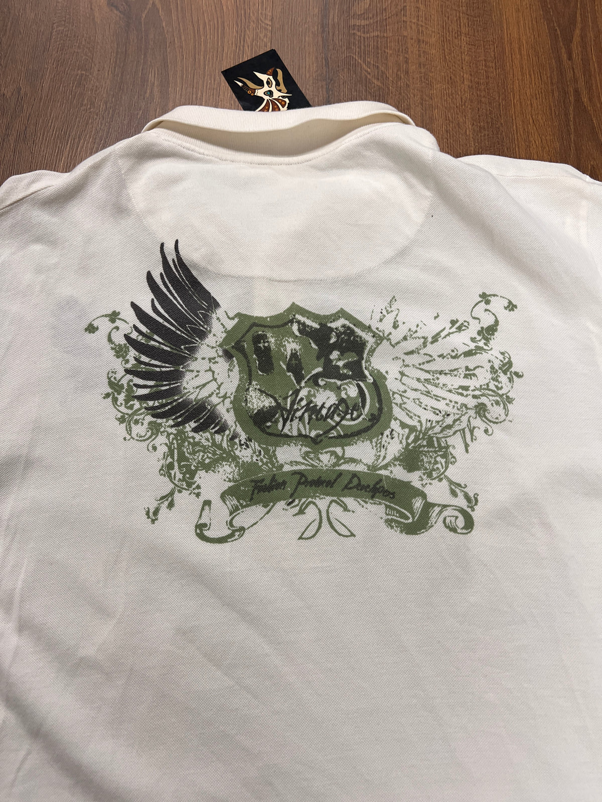 Y2K Carnet Polo Tshirt (XL)