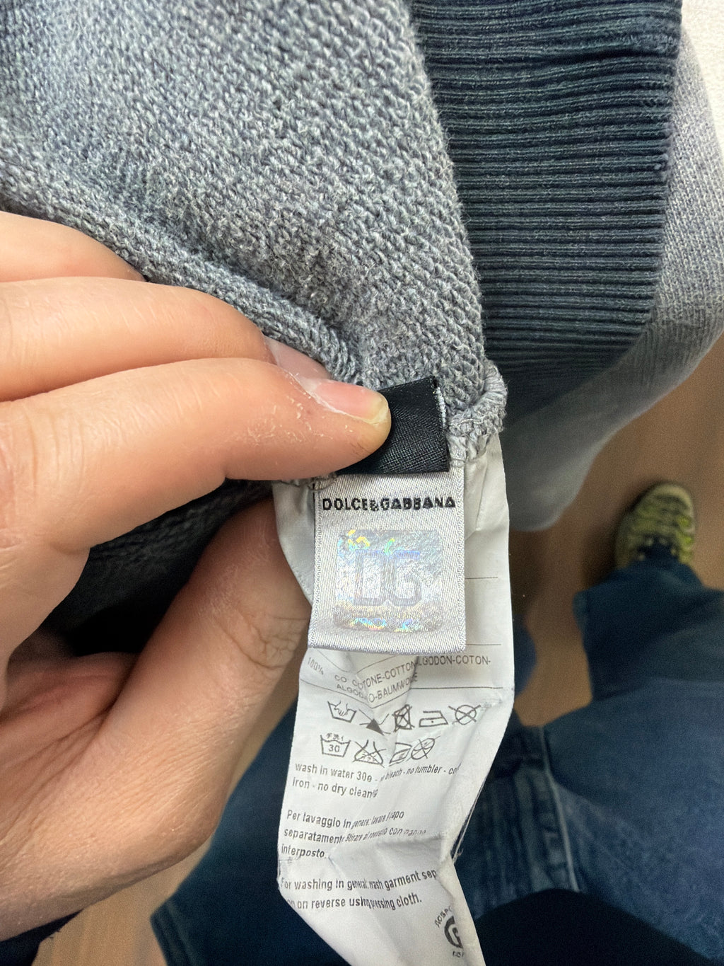 Dolce Gabbana archive Cut The Rules Hoodie (M)