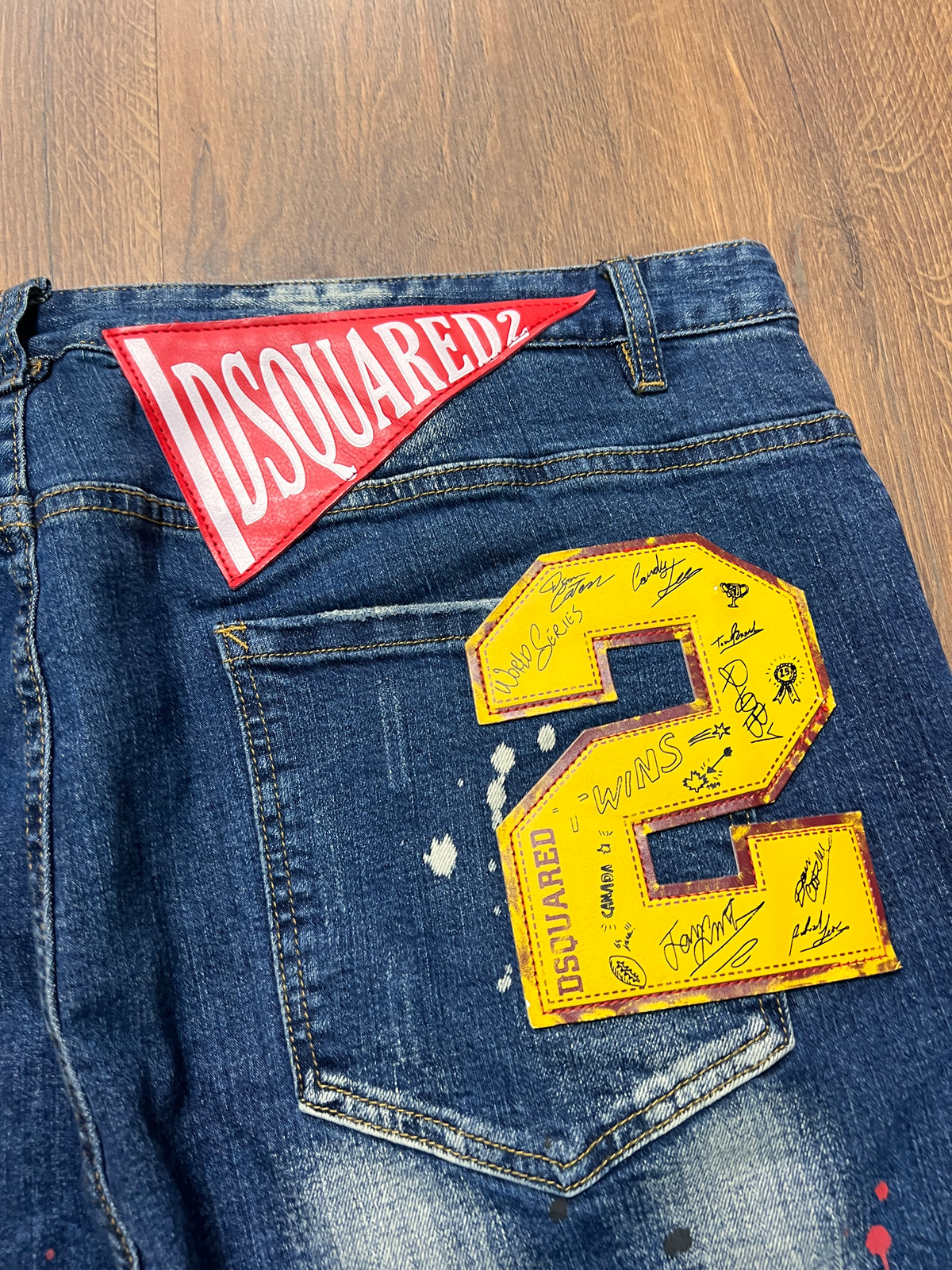 Dsquared Splattered Jeans (42x30)