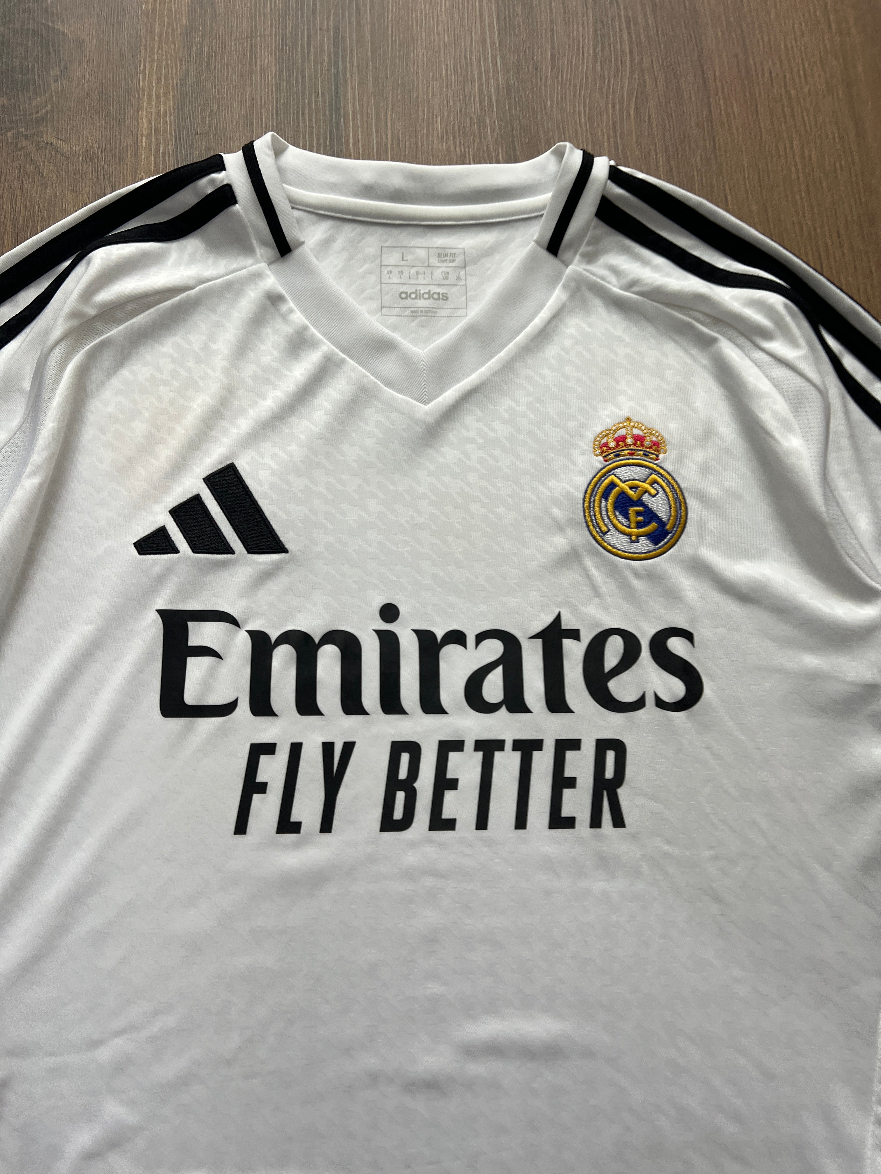 Real Madrid 2024/25 Home Jersey (L)