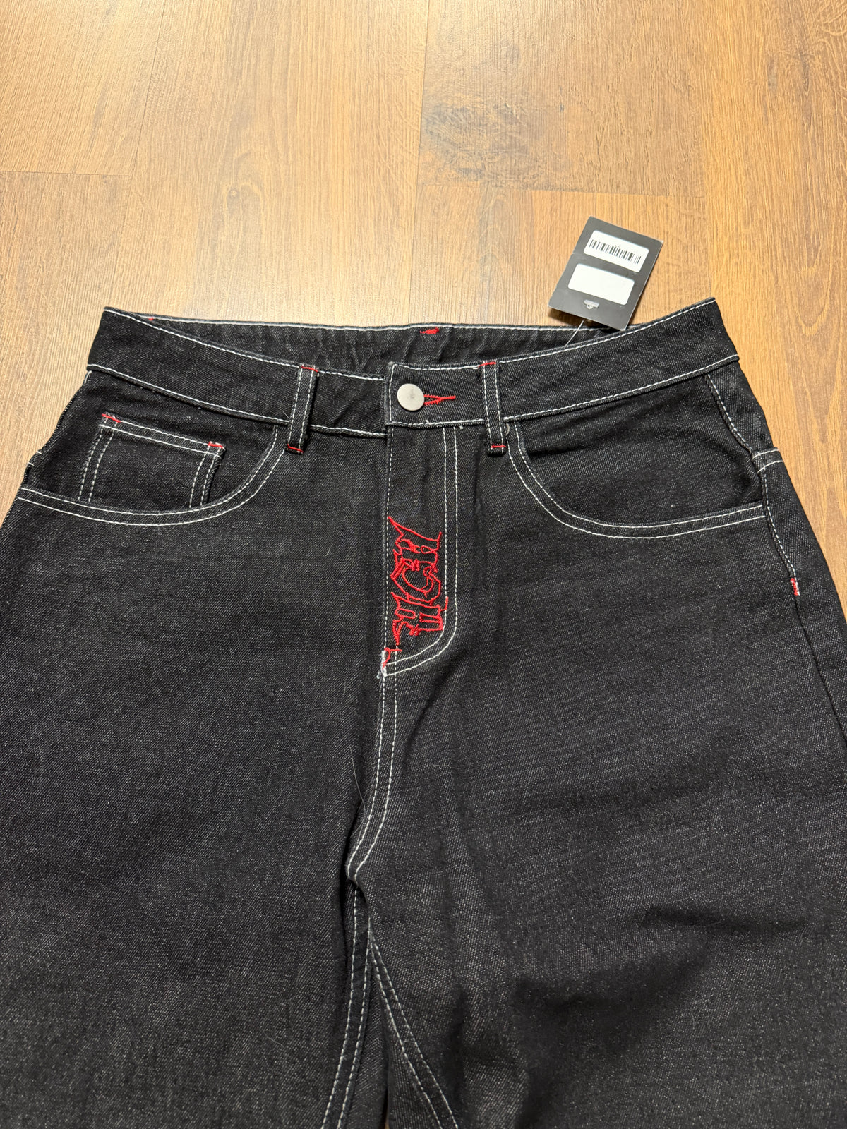 Y2K embroidered Jeans (30x30)