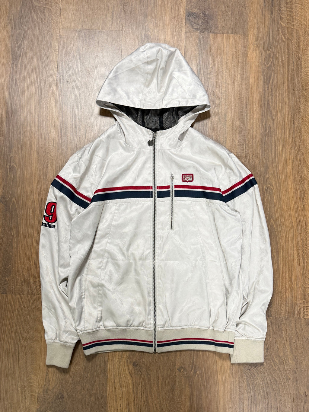 Onitsuka Tiger Zip Up Hoodie (L)