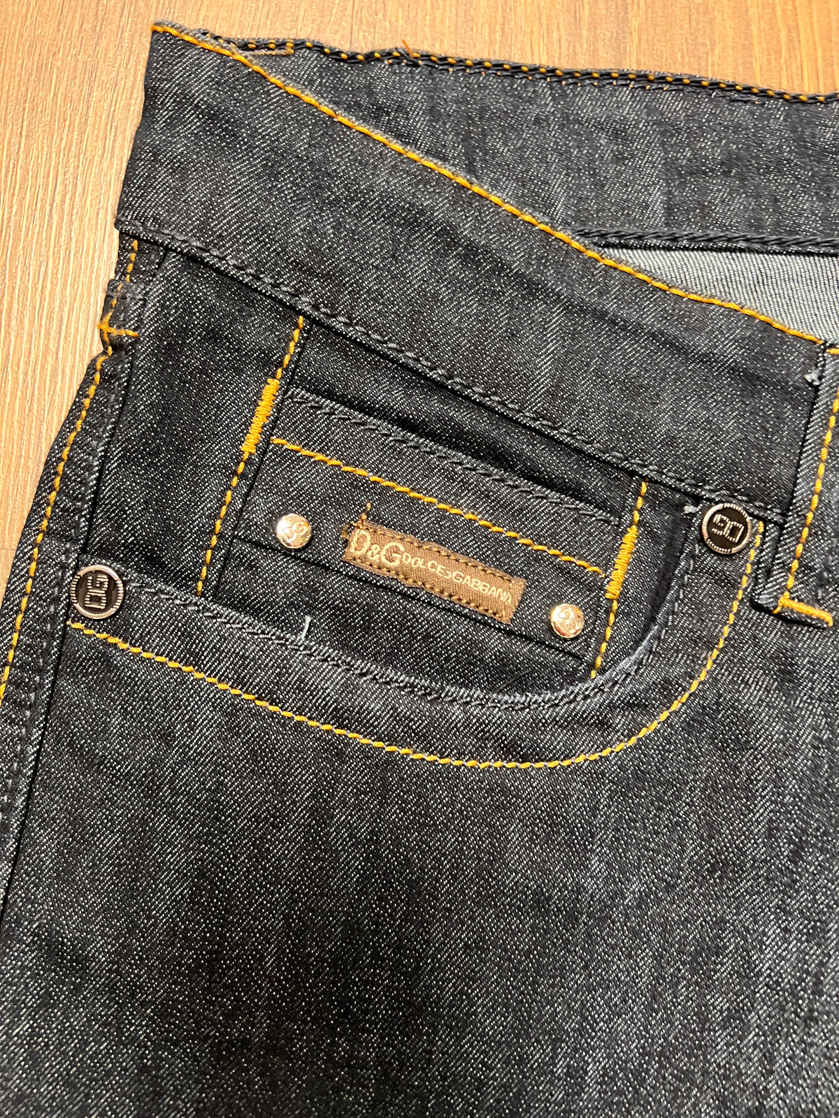 Dolce Gabbana Raw Denim Jeans (38x34)
