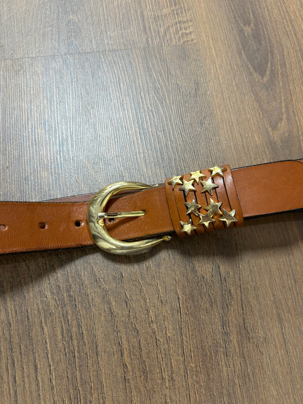 Davoli Milano Stars Leather Belt(25/30)