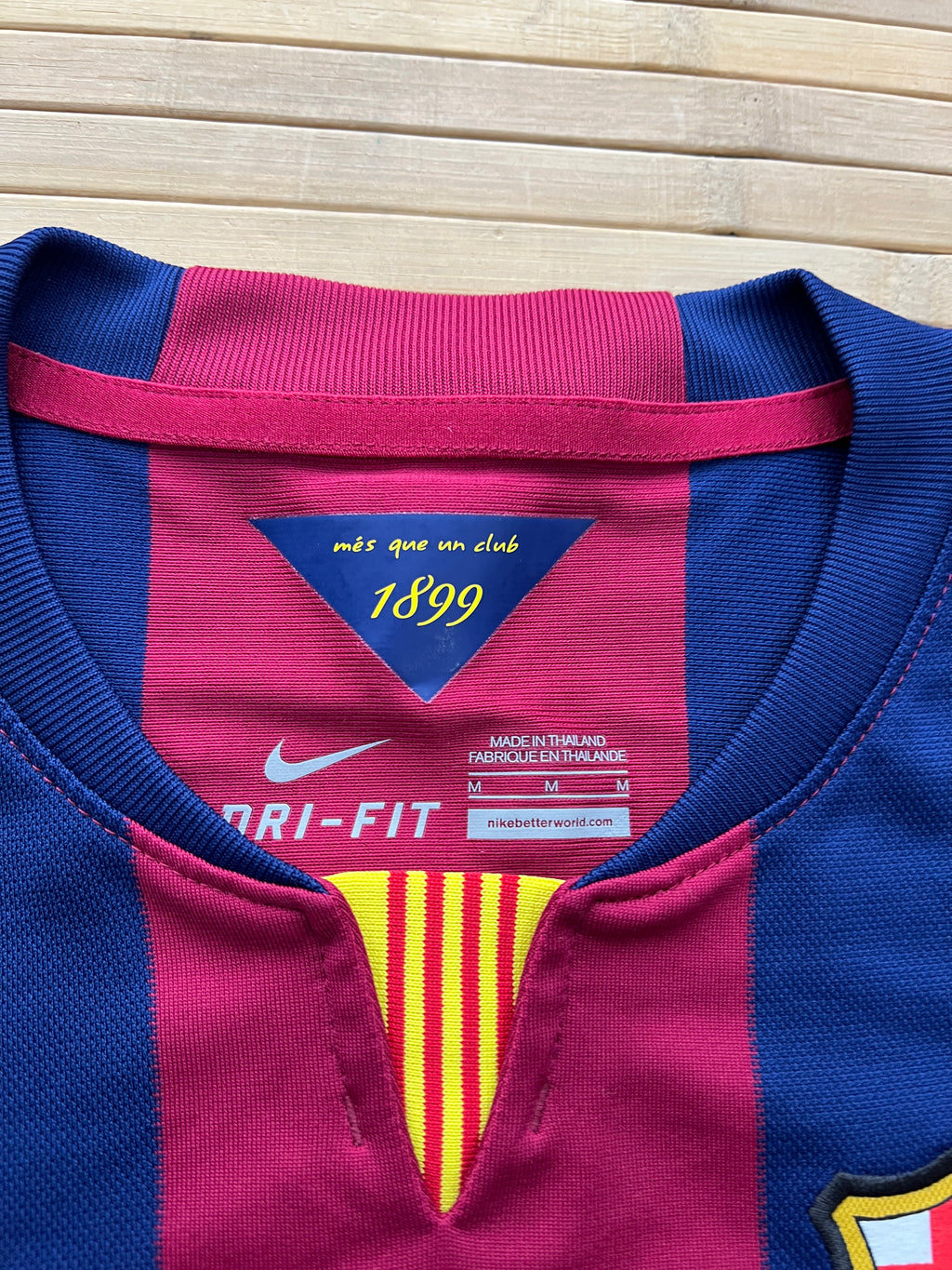 Neymar Jr Barcelona 2014-2015 Home Jersey (M)