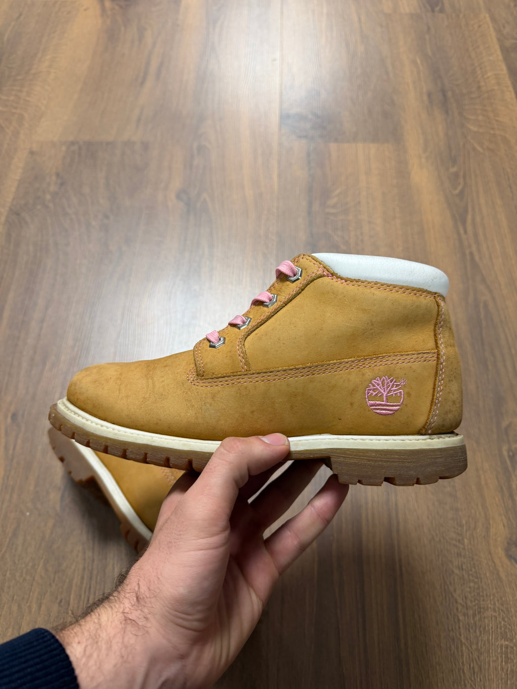 Timberland Pink Laces (39)