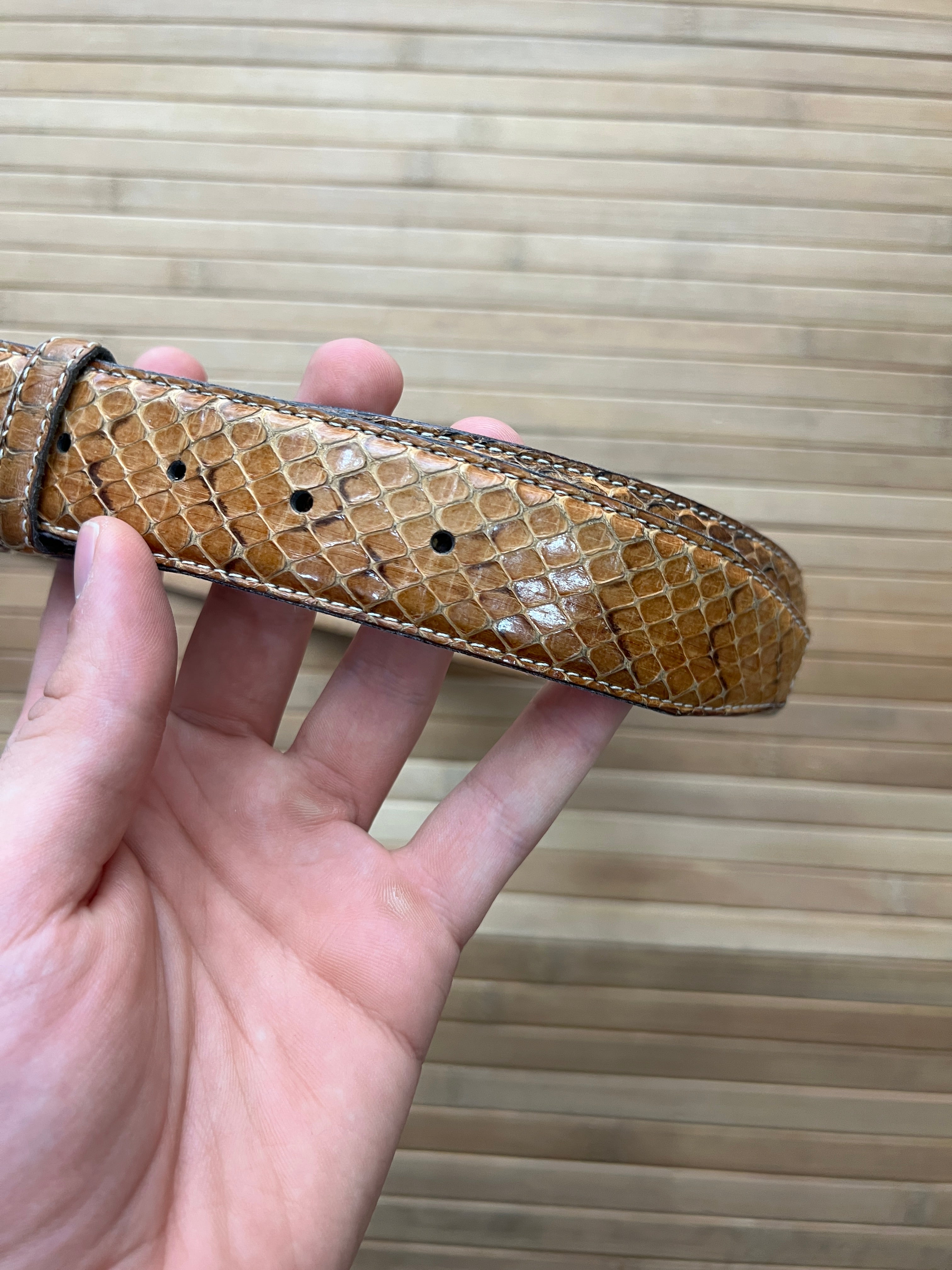 Cobra Skin Belt (30)