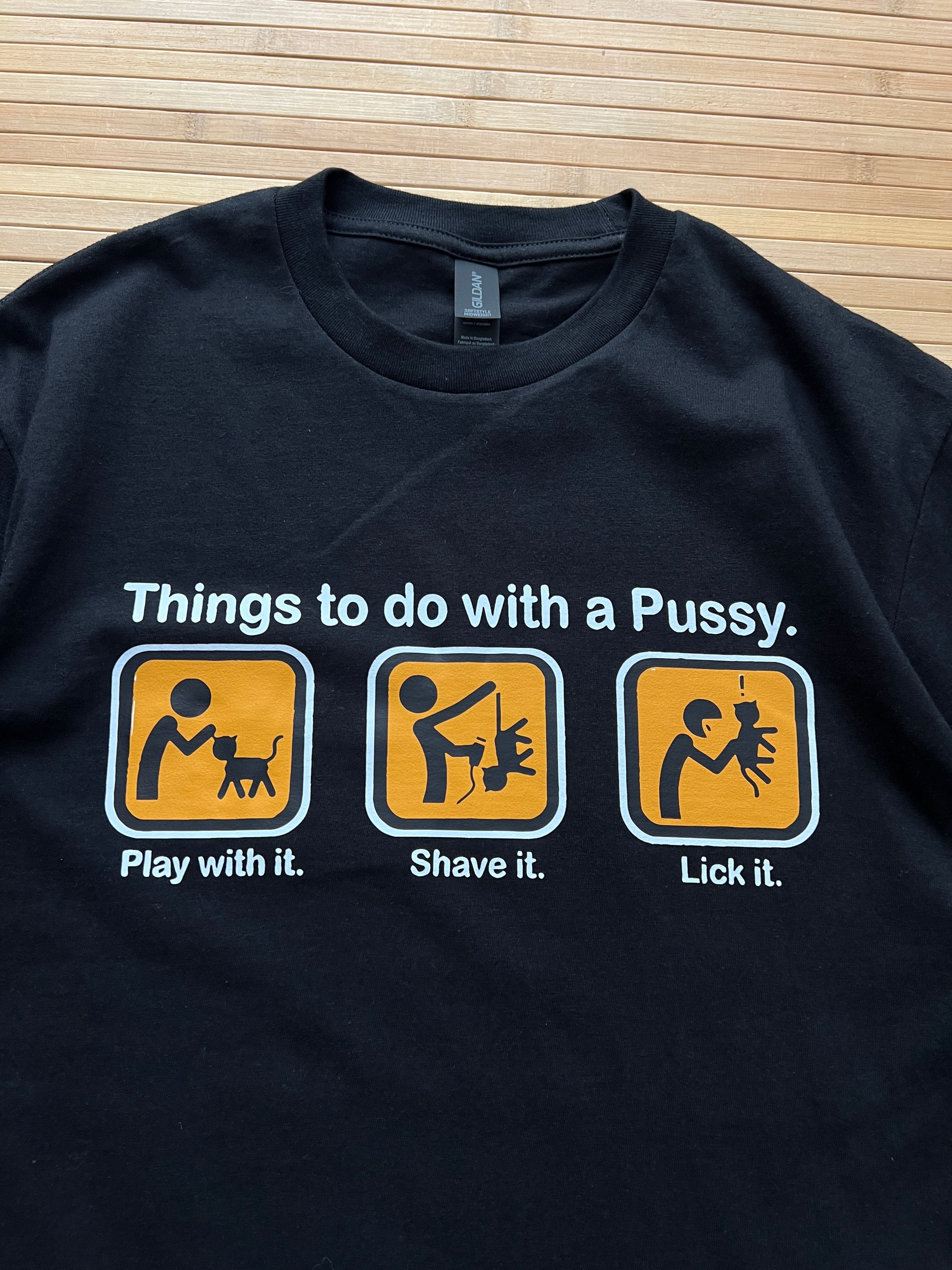 Things to do with a pussy (M)