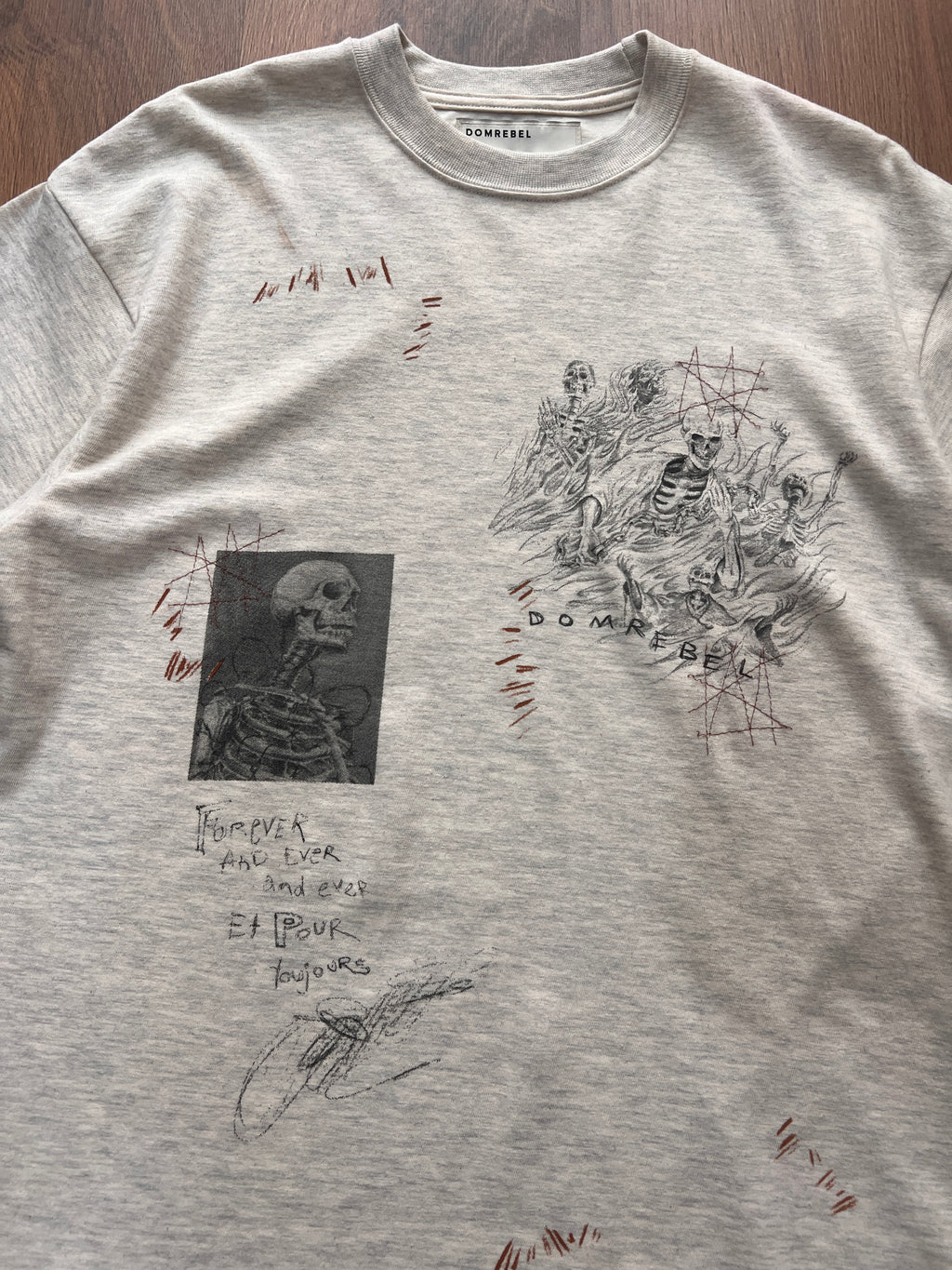 Domrebel Skeleton T-Shirt New With Tags (M)