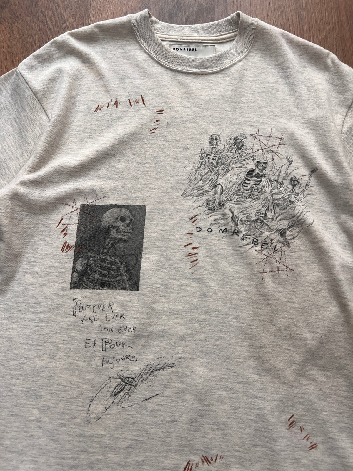 Domrebel Skeleton T-Shirt New With Tags (M)