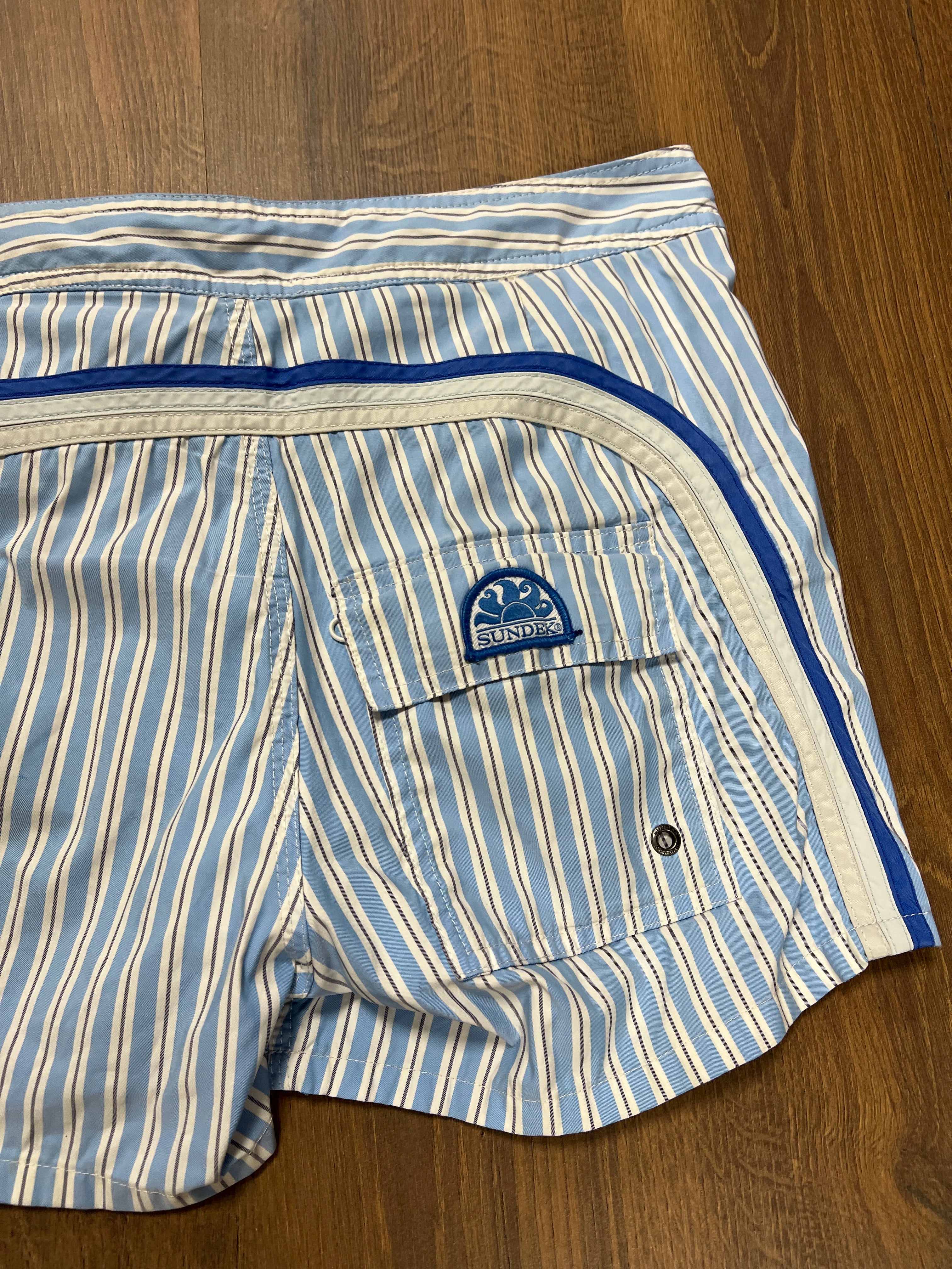 Striped sundek boardshorts (34)