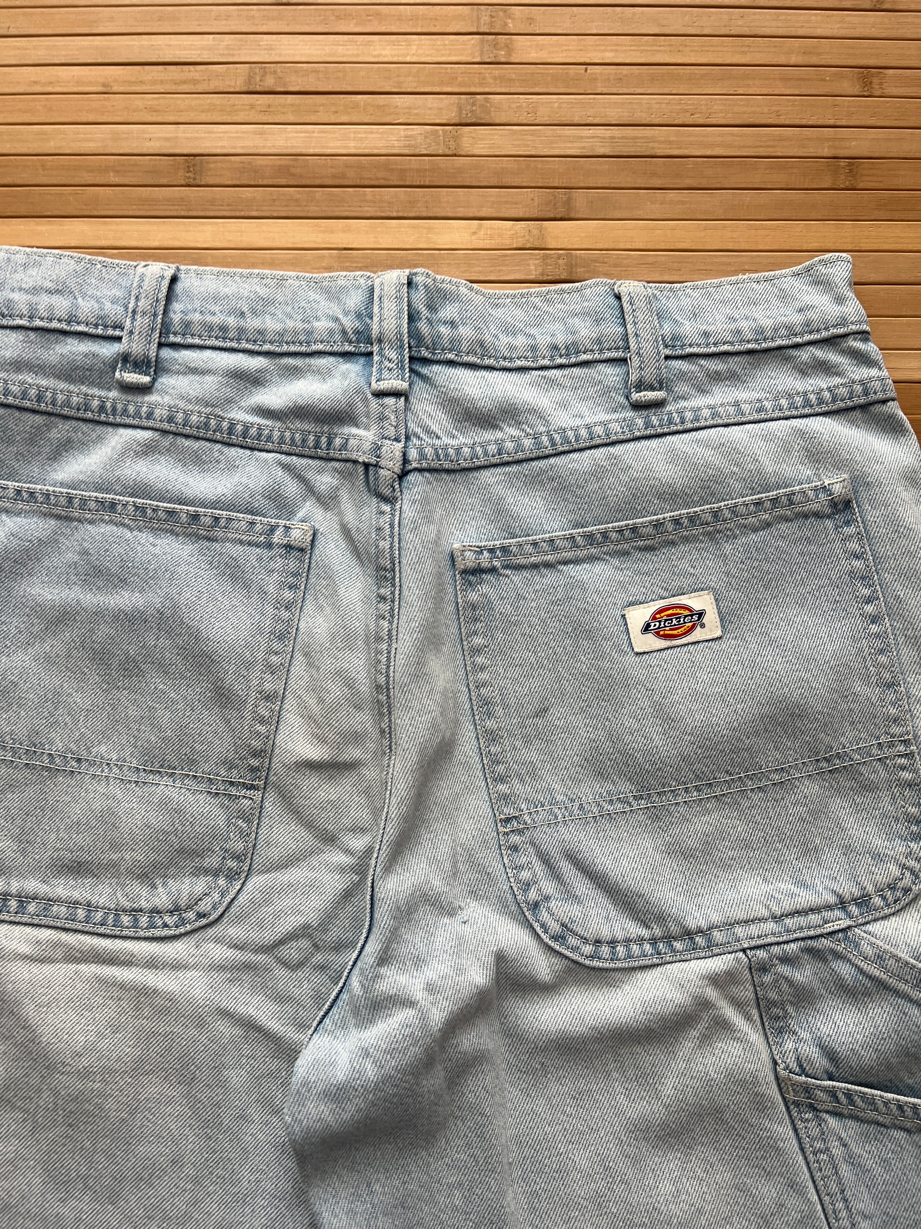 Dickies Carpenter Baby Blue Jorts(32)