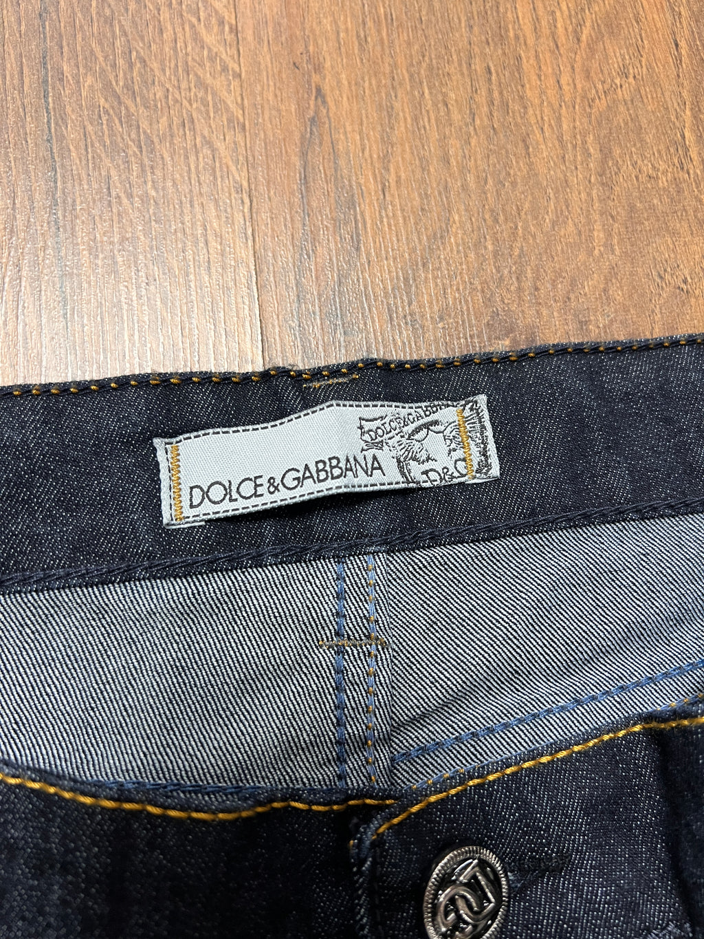 Dolce Gabbana Raw Denim Jeans (38x34)