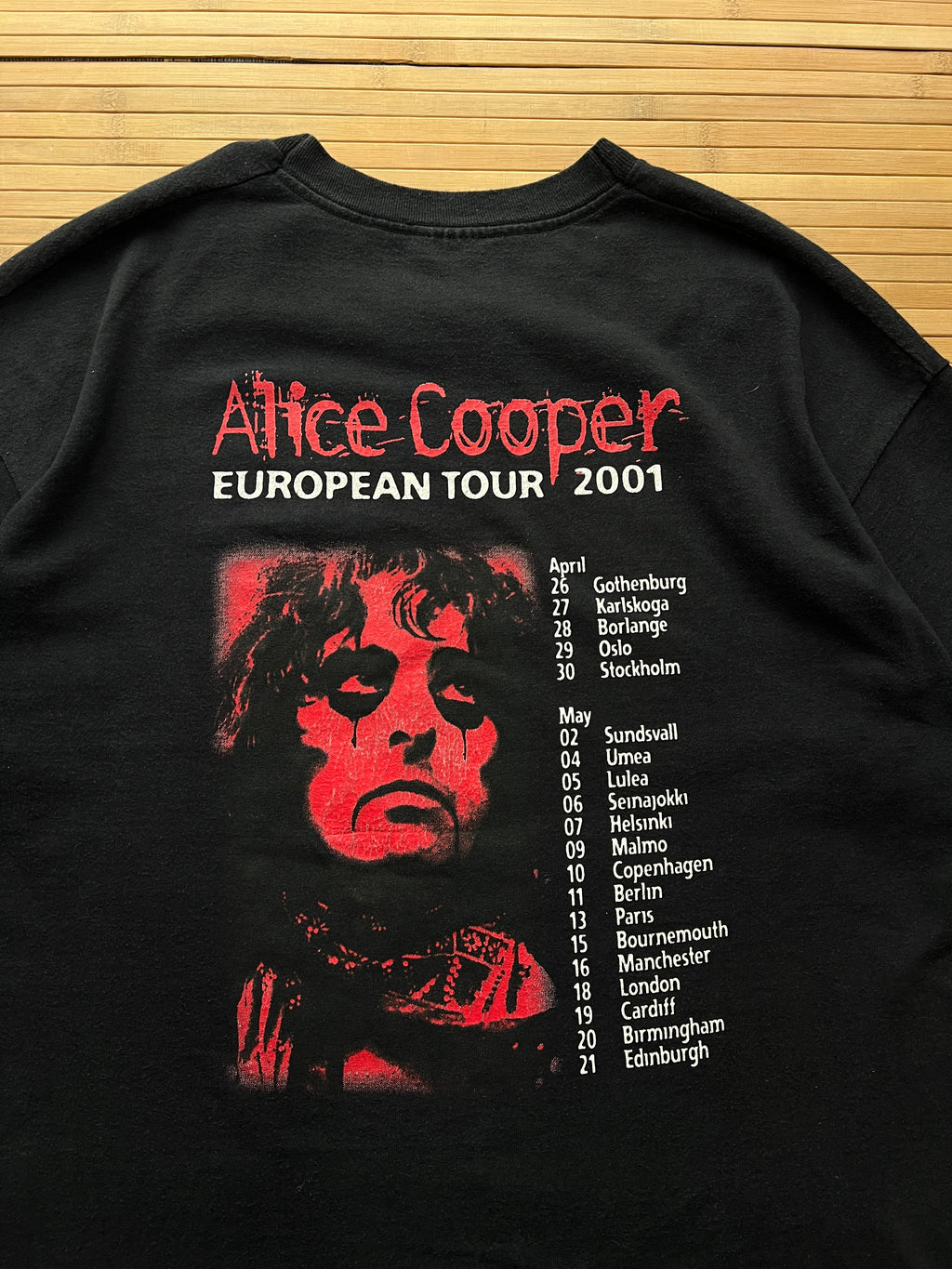 2001 Alice Cooper Tee (XL)