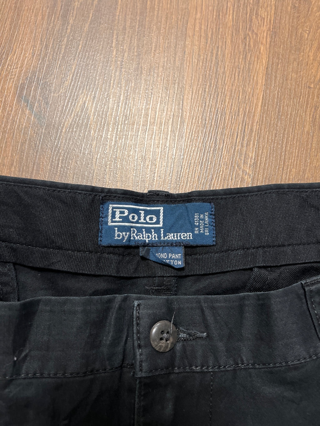 Black Polo chino pants(34x30)