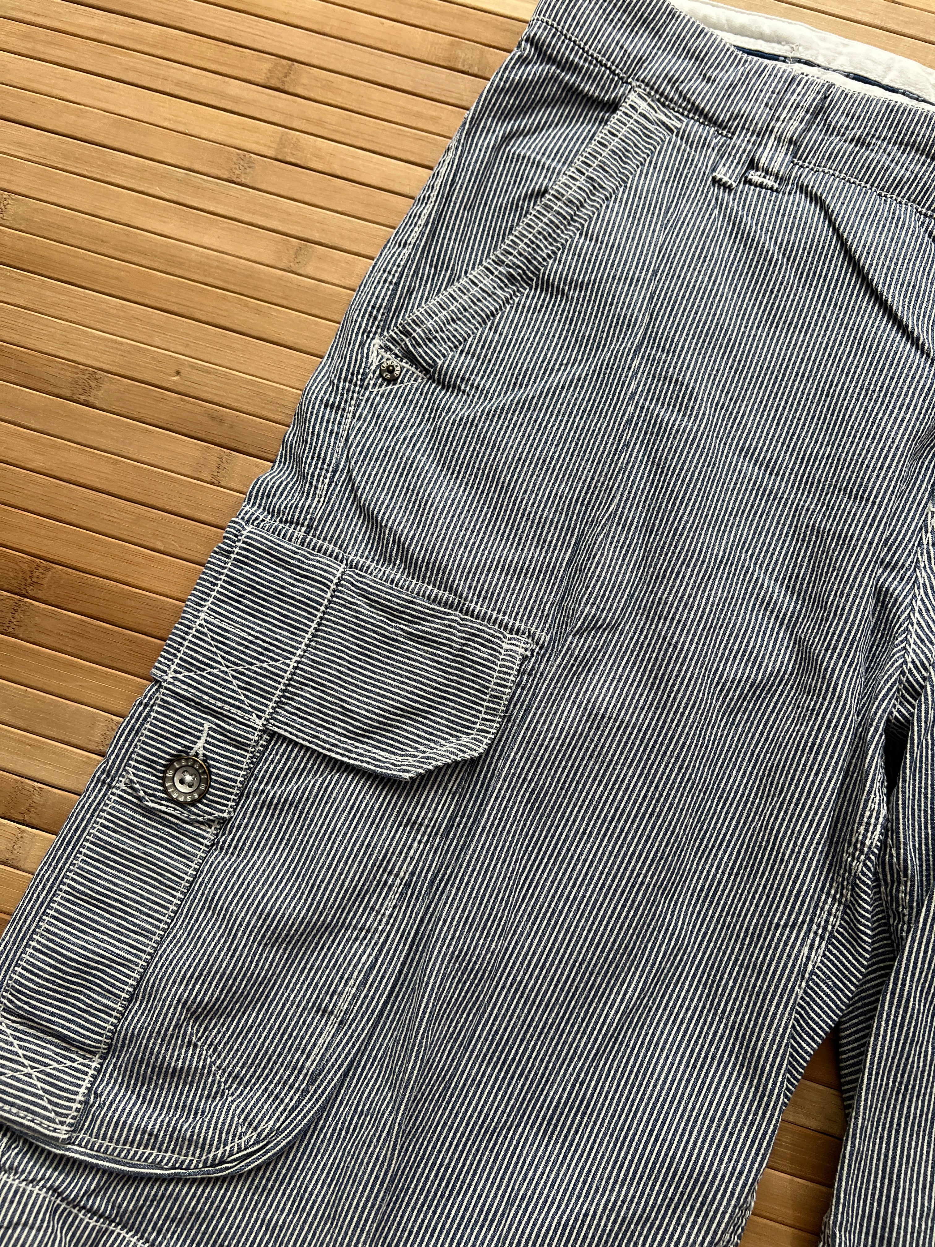 Espirit Striped Cargo Shorts(34)