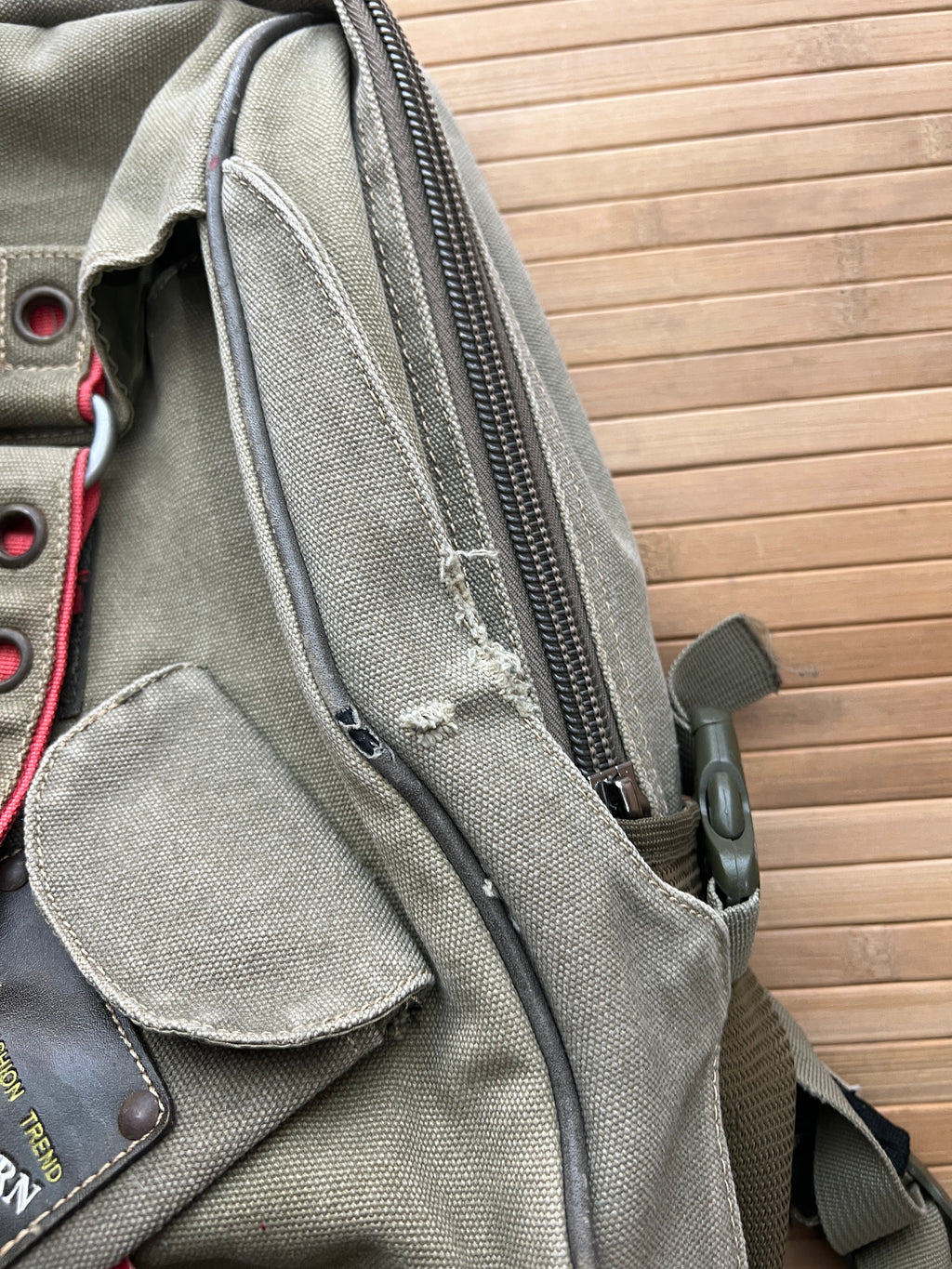 Vintage Diesel Military Backpack