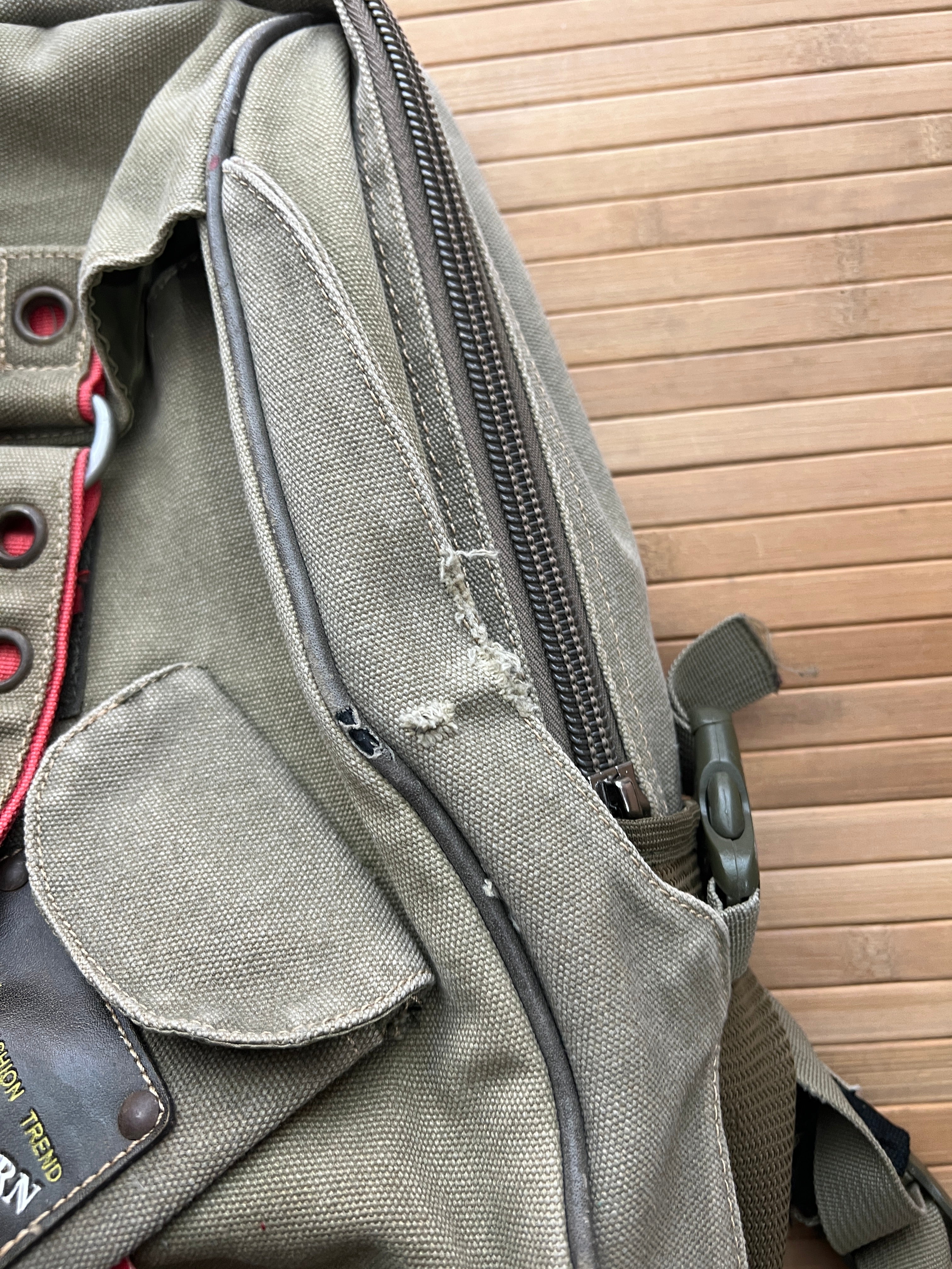 Vintage Diesel Military Backpack