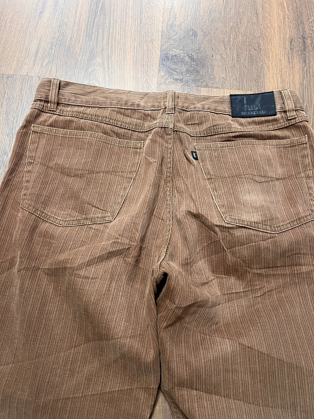Just Cavalli Brown stripped pants(36x30)