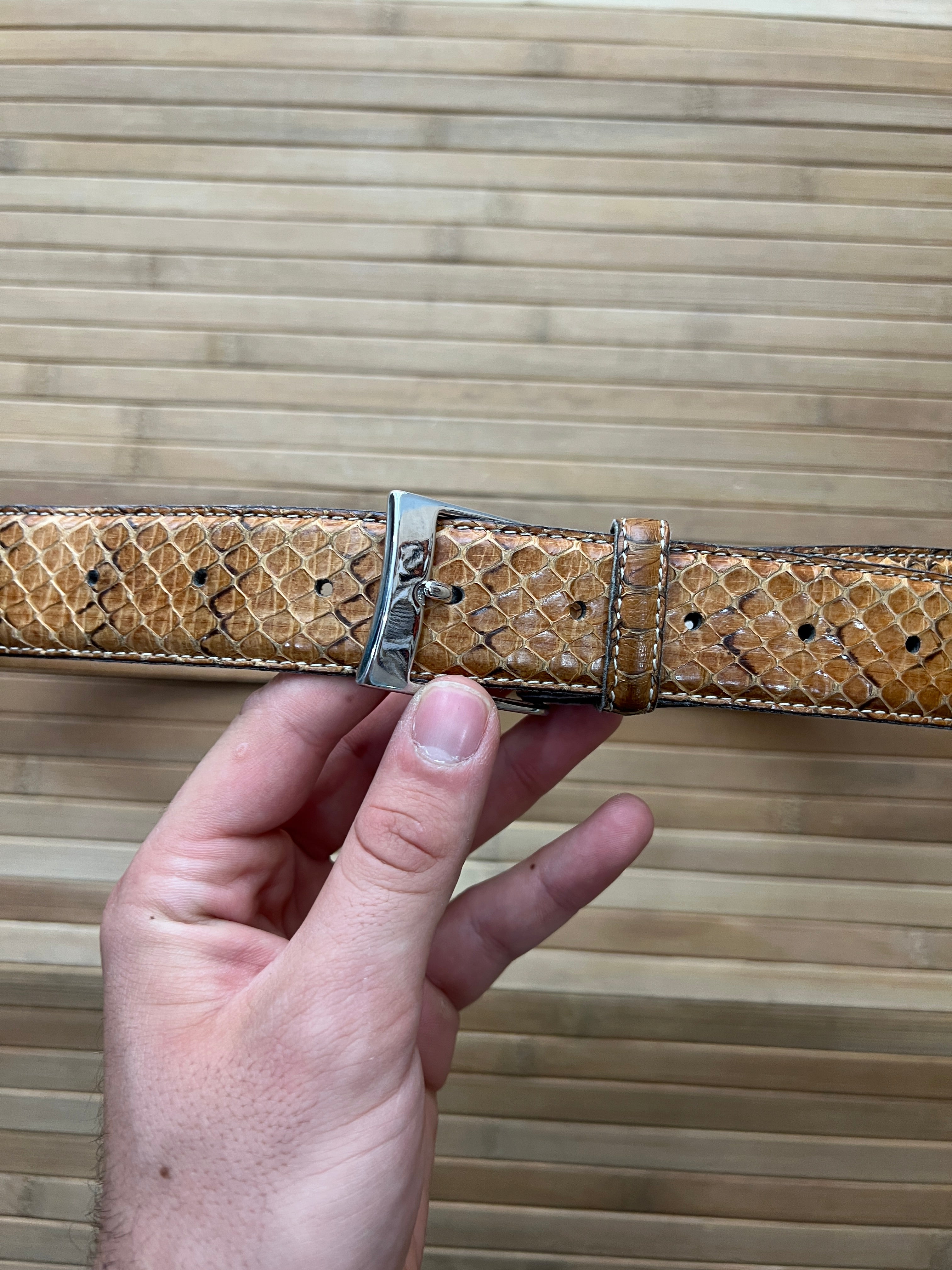 Cobra Skin Belt (30)